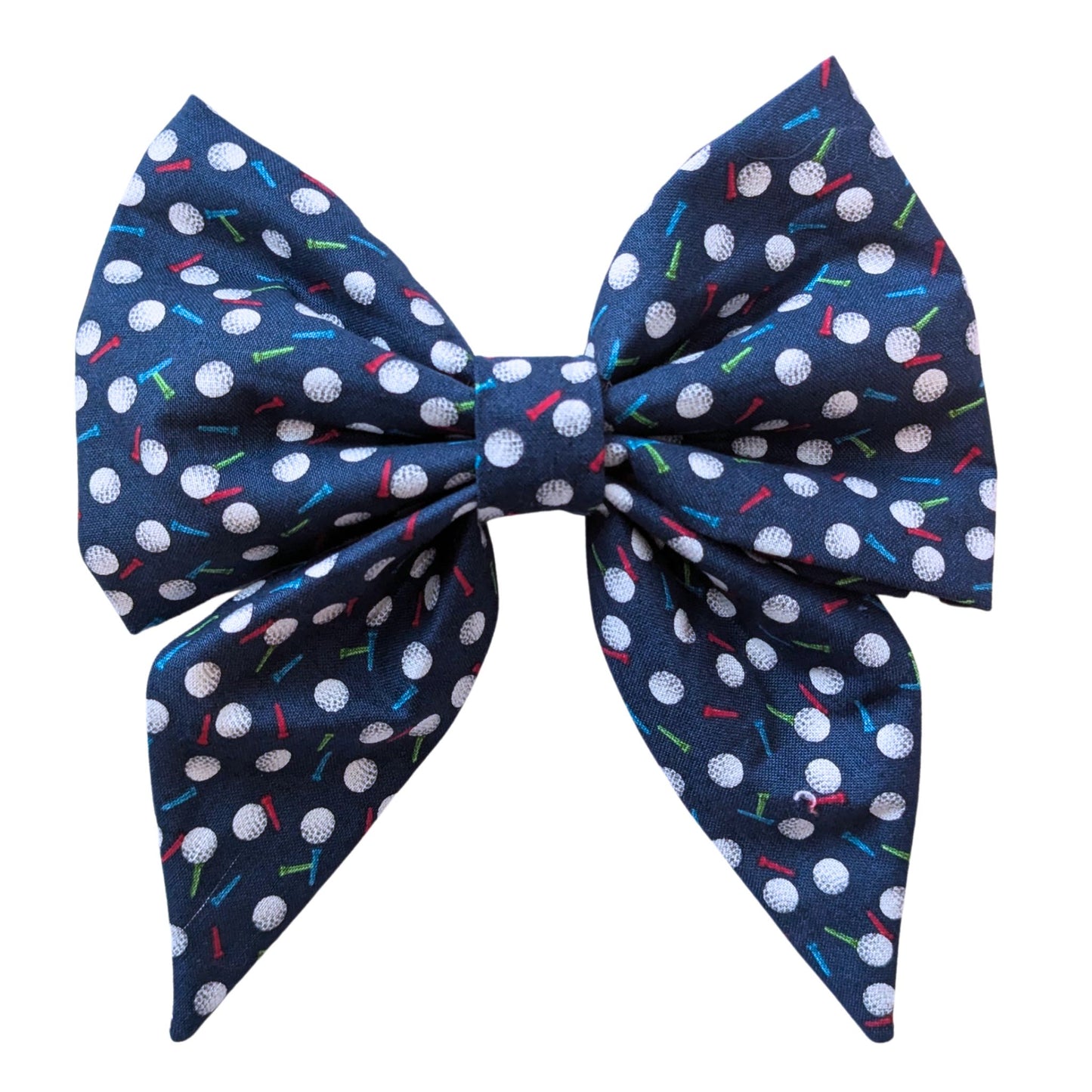 All Teed Up Golf Dog Bow