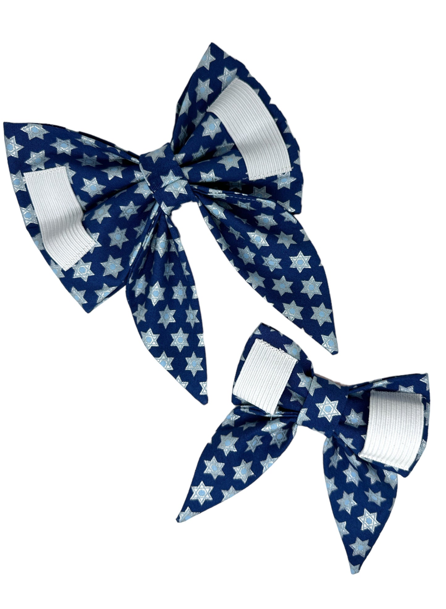 Hanukkah Dog Bow