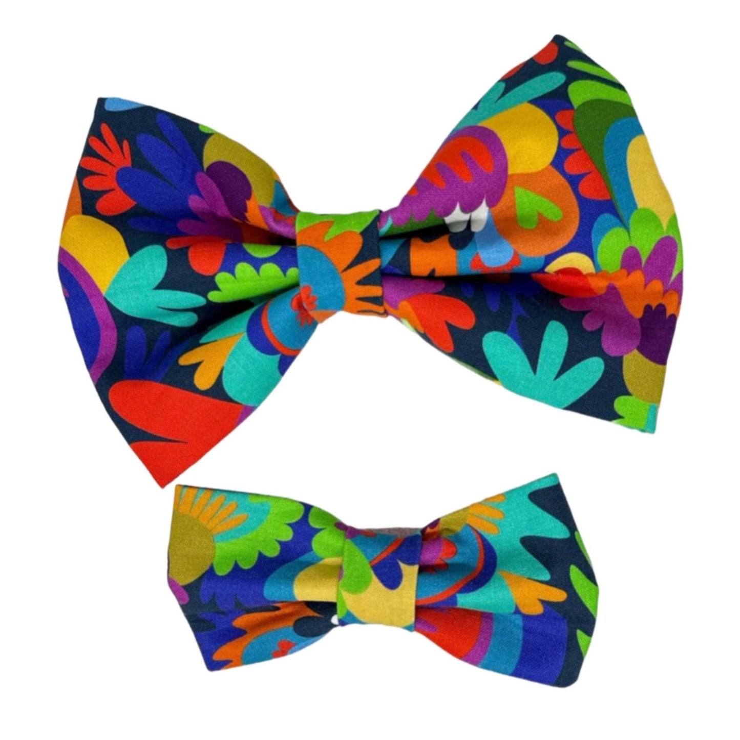 A Beautiful World Dog Bow Tie