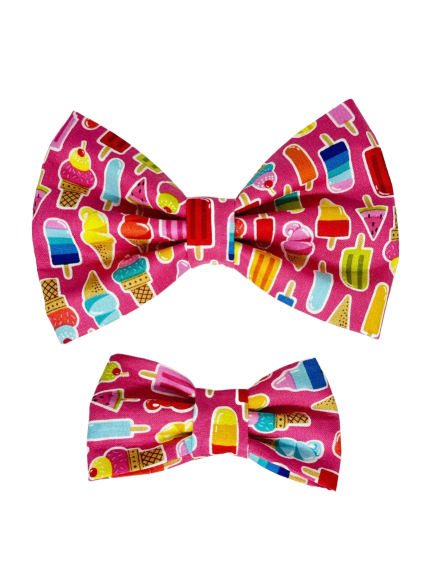 Hot Summer Chilly Delights Dog Bow Tie