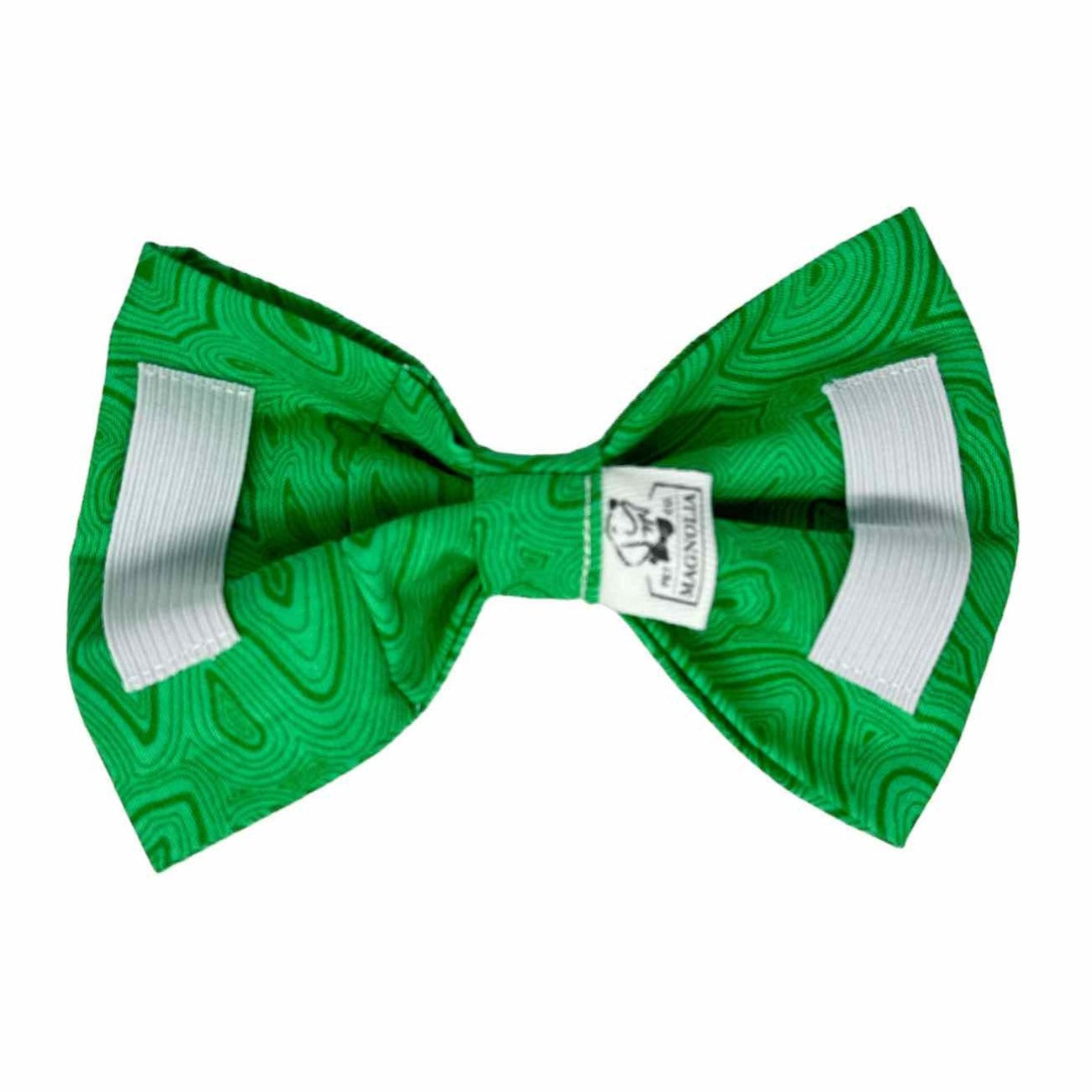Malachite Magic Dog Bow Tie