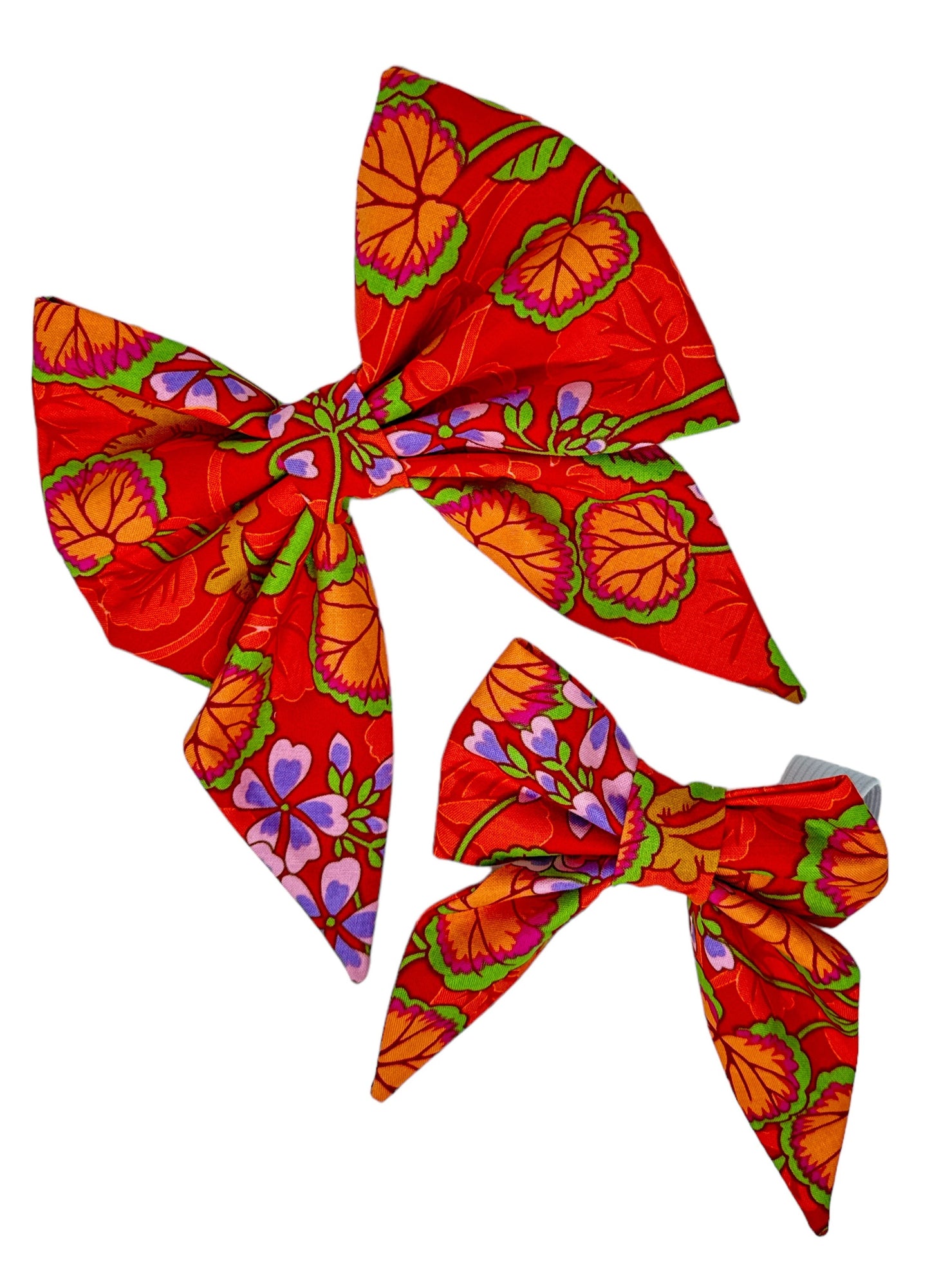 Midsummer's Marigold Dog Bow