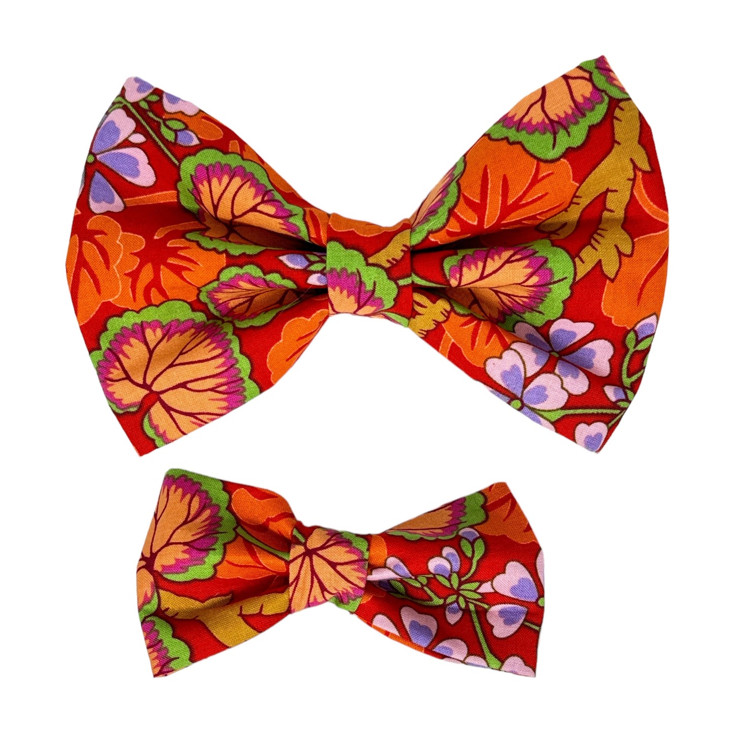 Midsummer's Marigold Dog Bow Tie