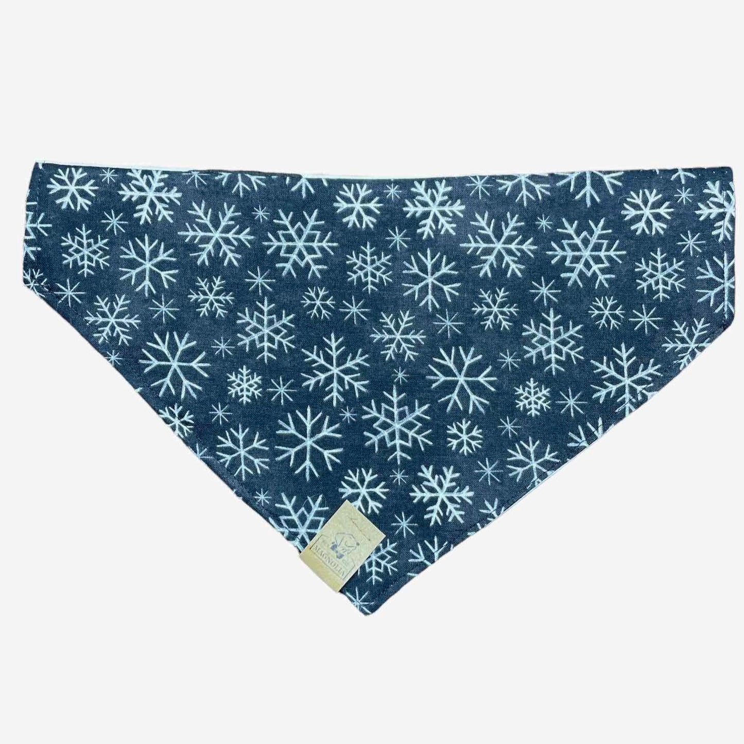 Antler and Snowflake Dog Bandana
