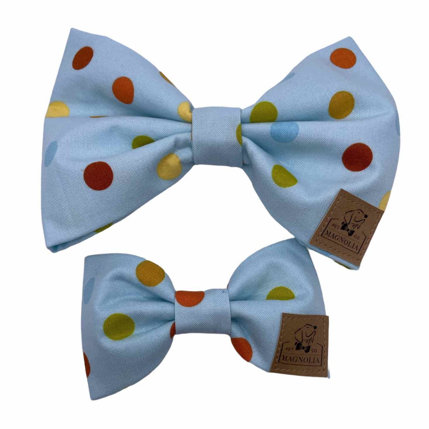 Party Pop Polka Dot Dog Bow Tie