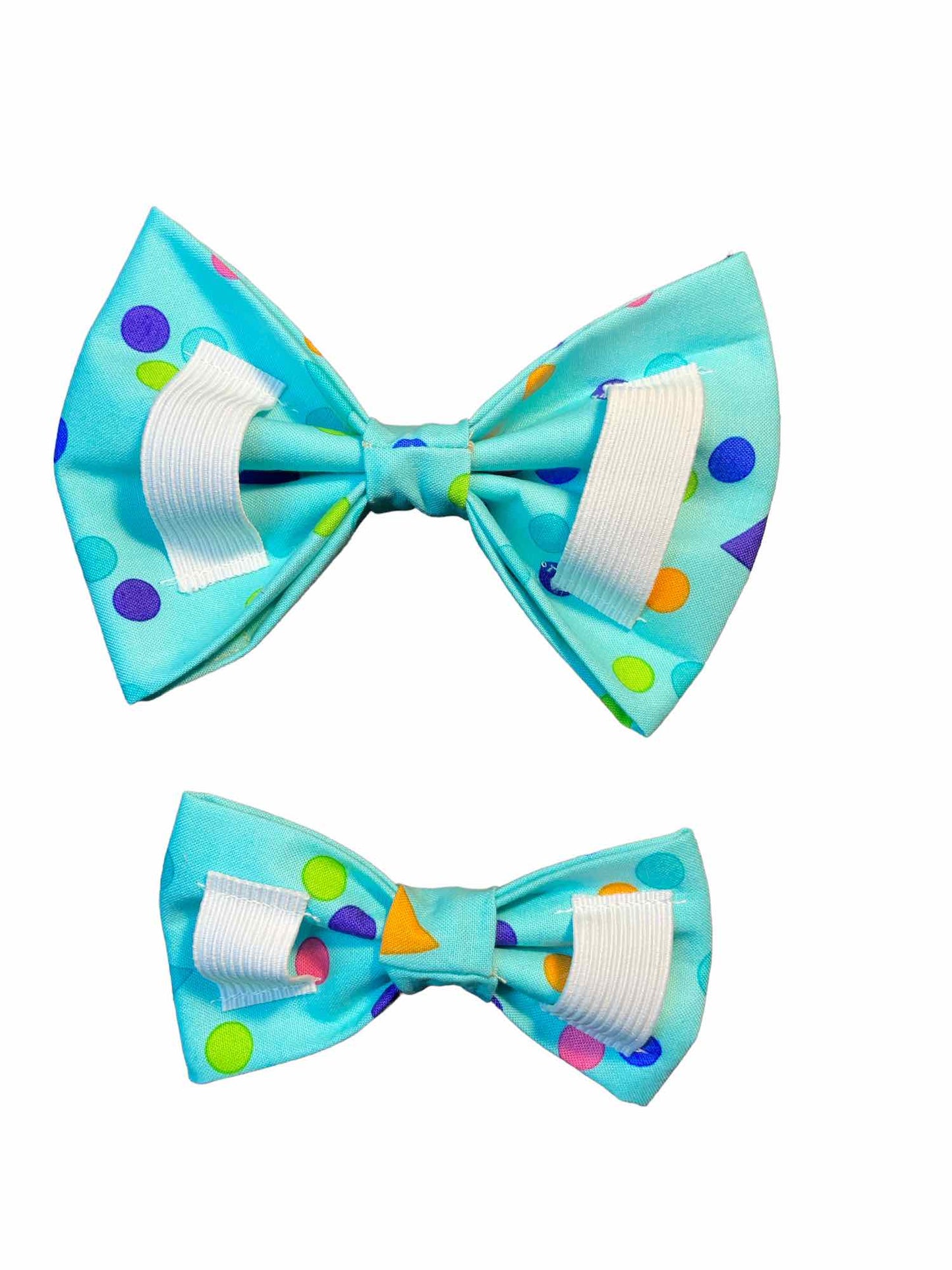 Birthday Confetti Dog Bow Tie