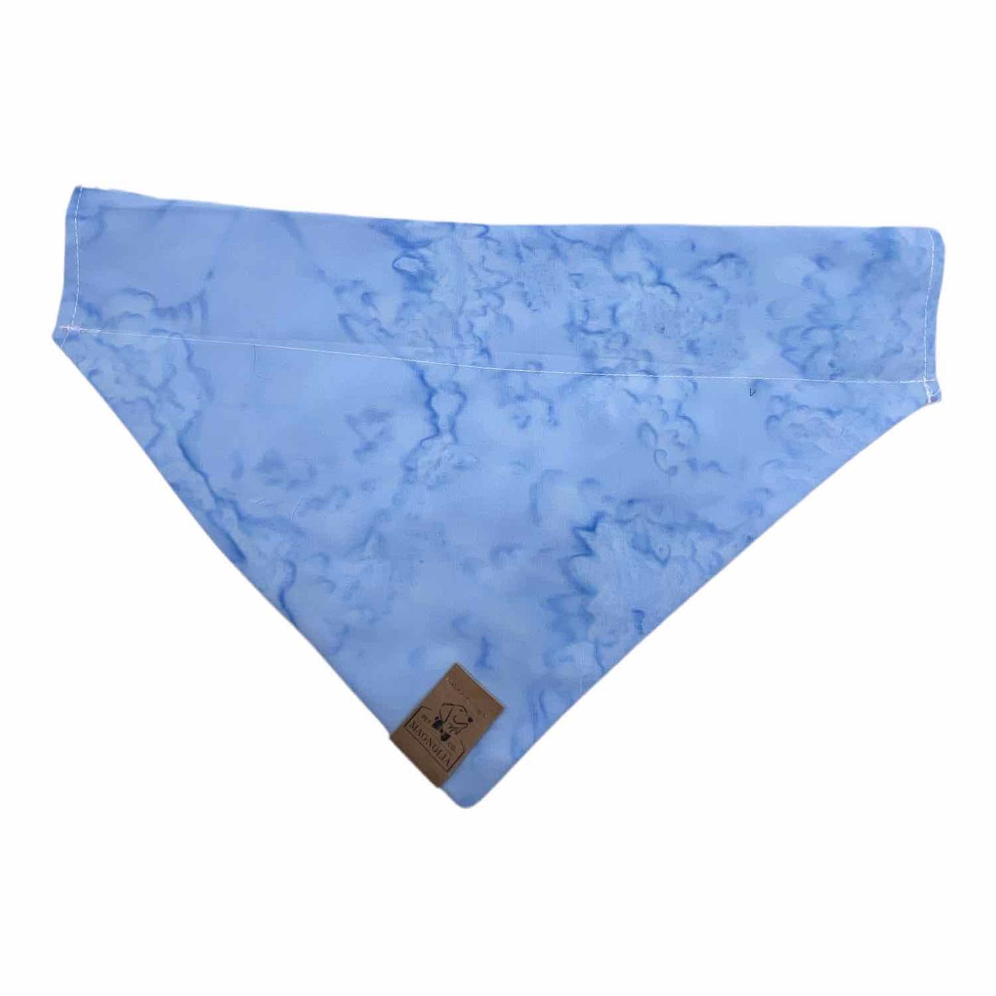 Blue Watercolor Dog Bandana