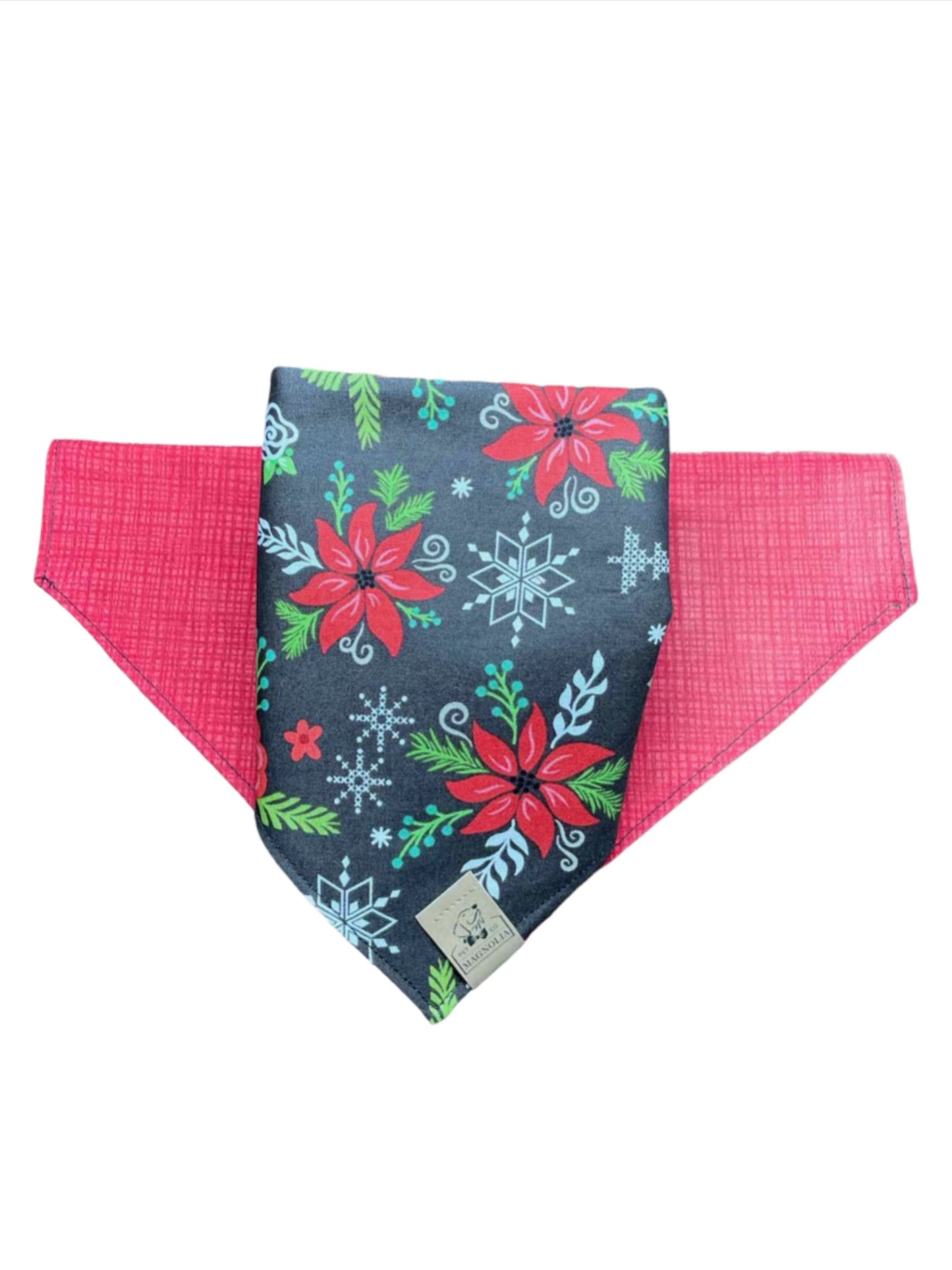 Poinsettia Dog Bandana