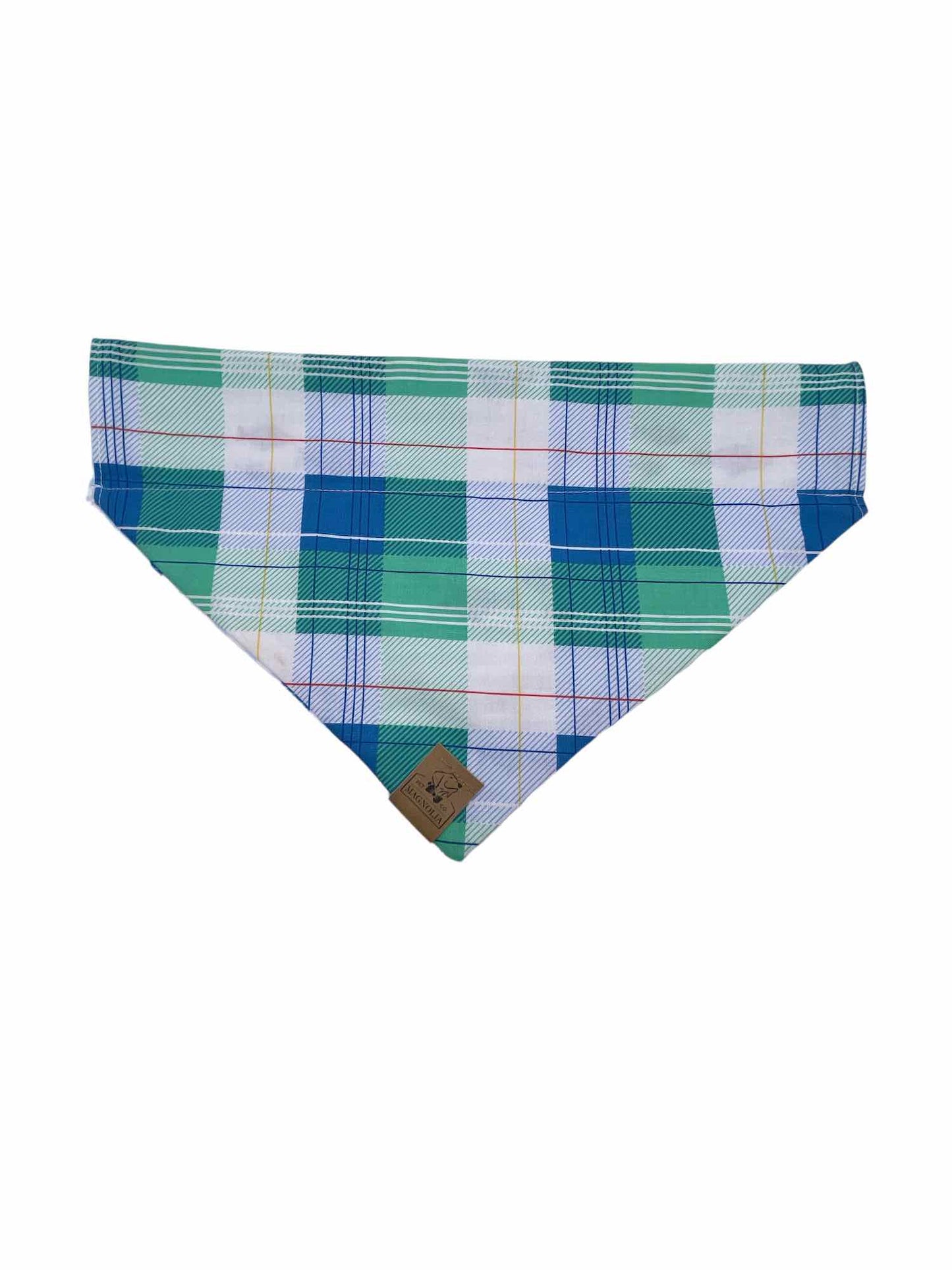Preppy Fish Dog Bandana