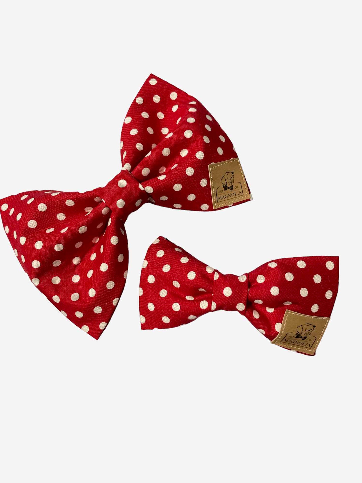 Polka Dot Pooch Bow Tie