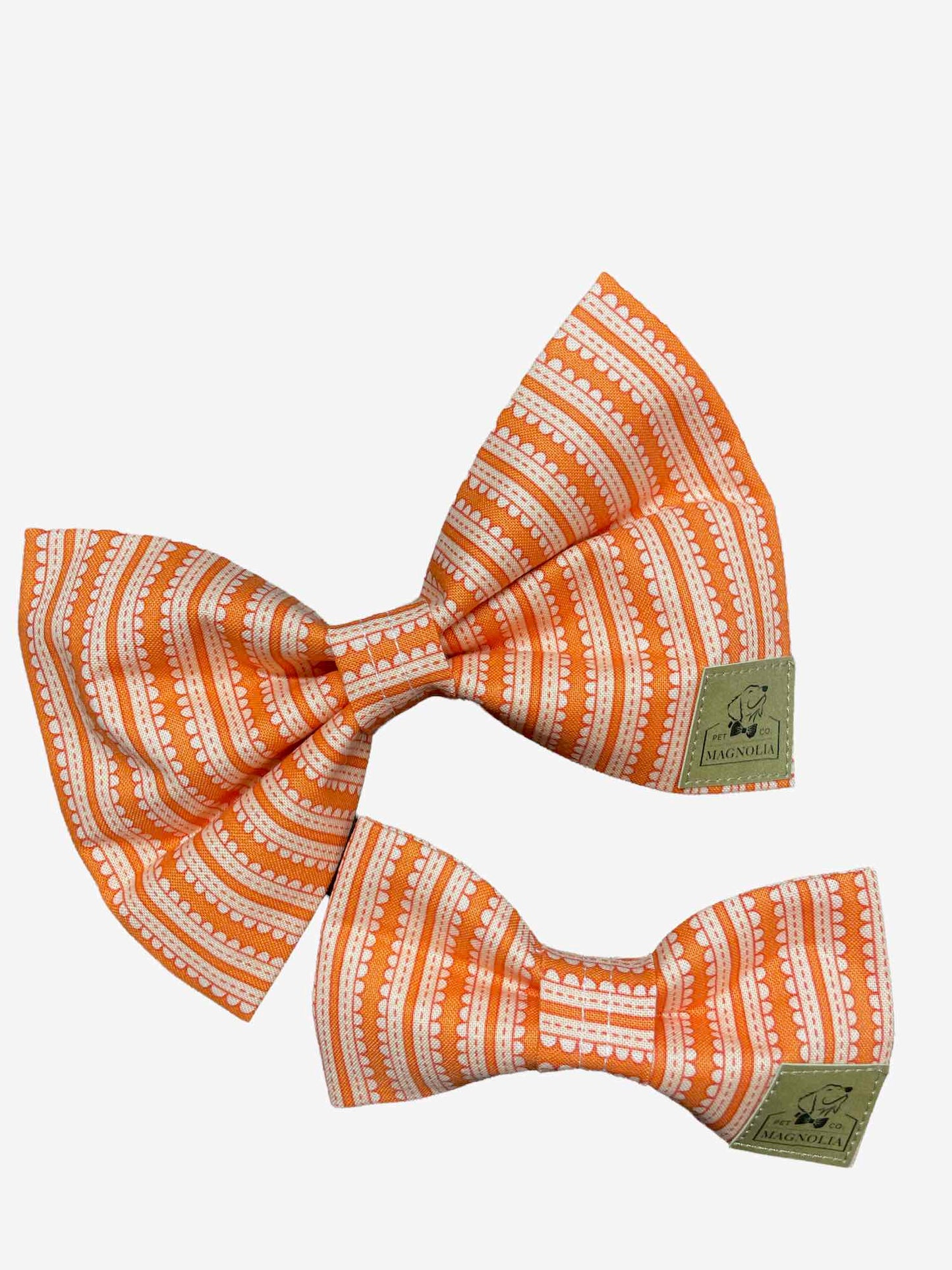 Orange Creamsicle Bow Tie