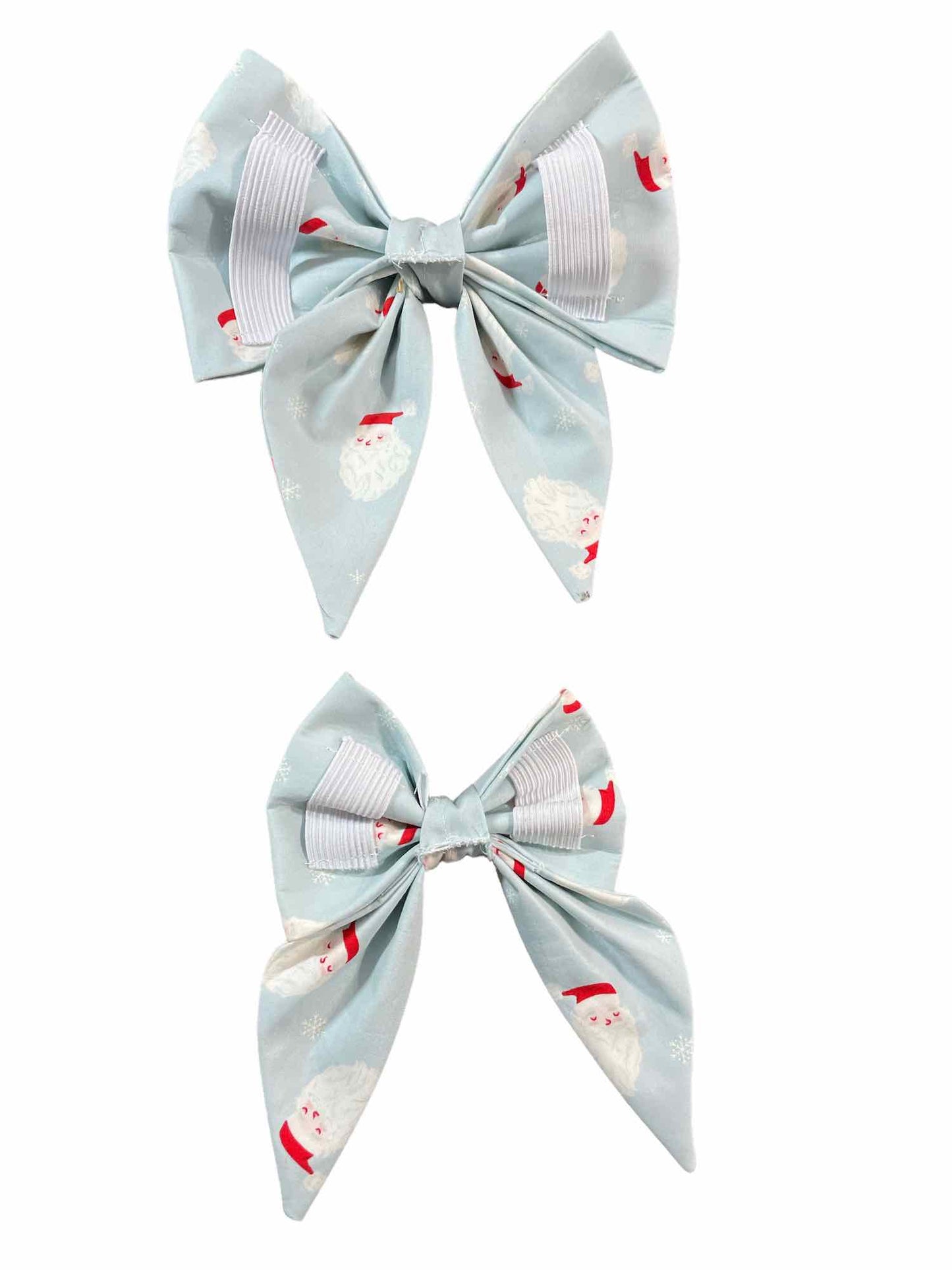 Waiting on Santa Dog Bow