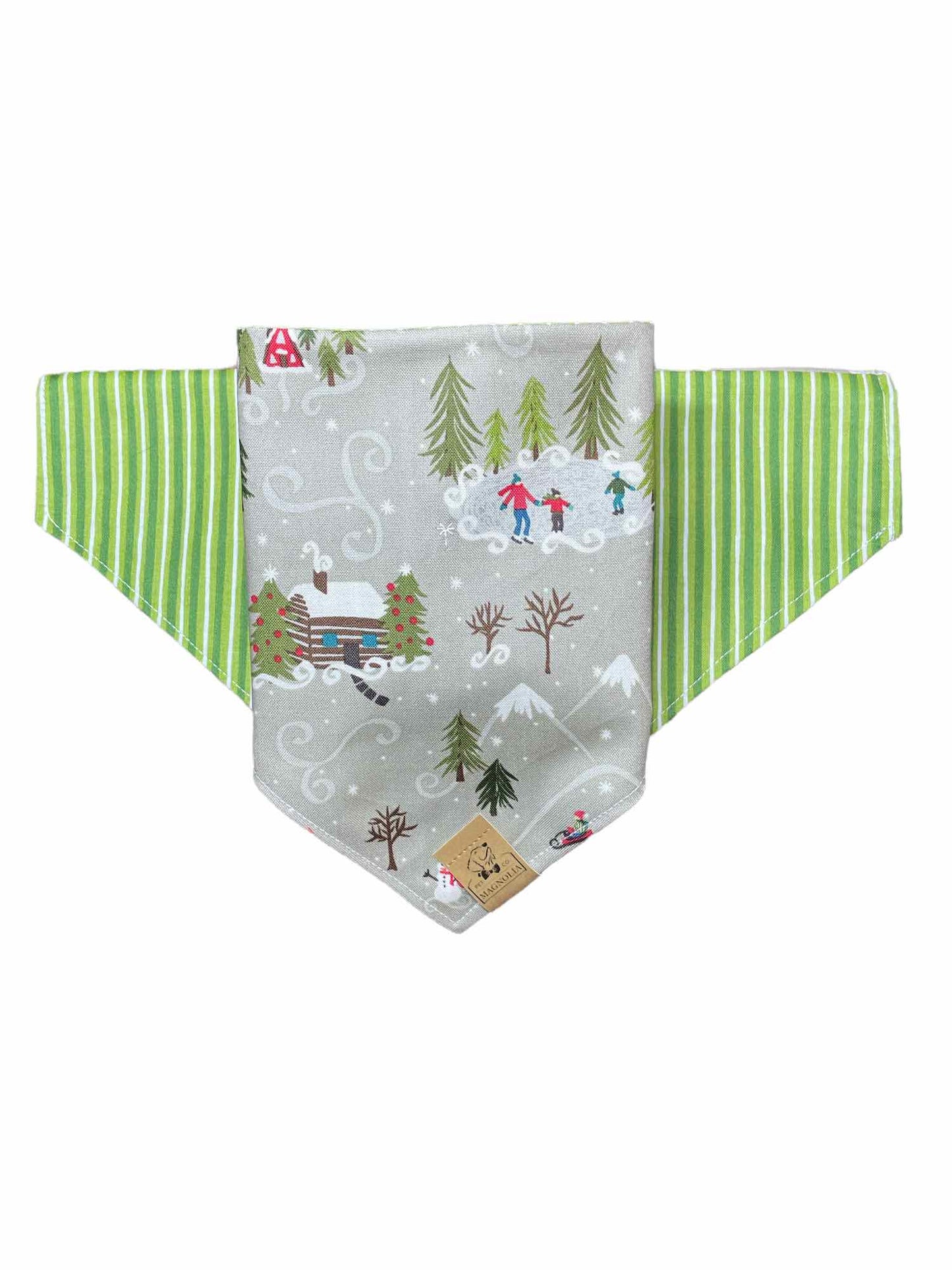 Winter Holiday Dog Bandana