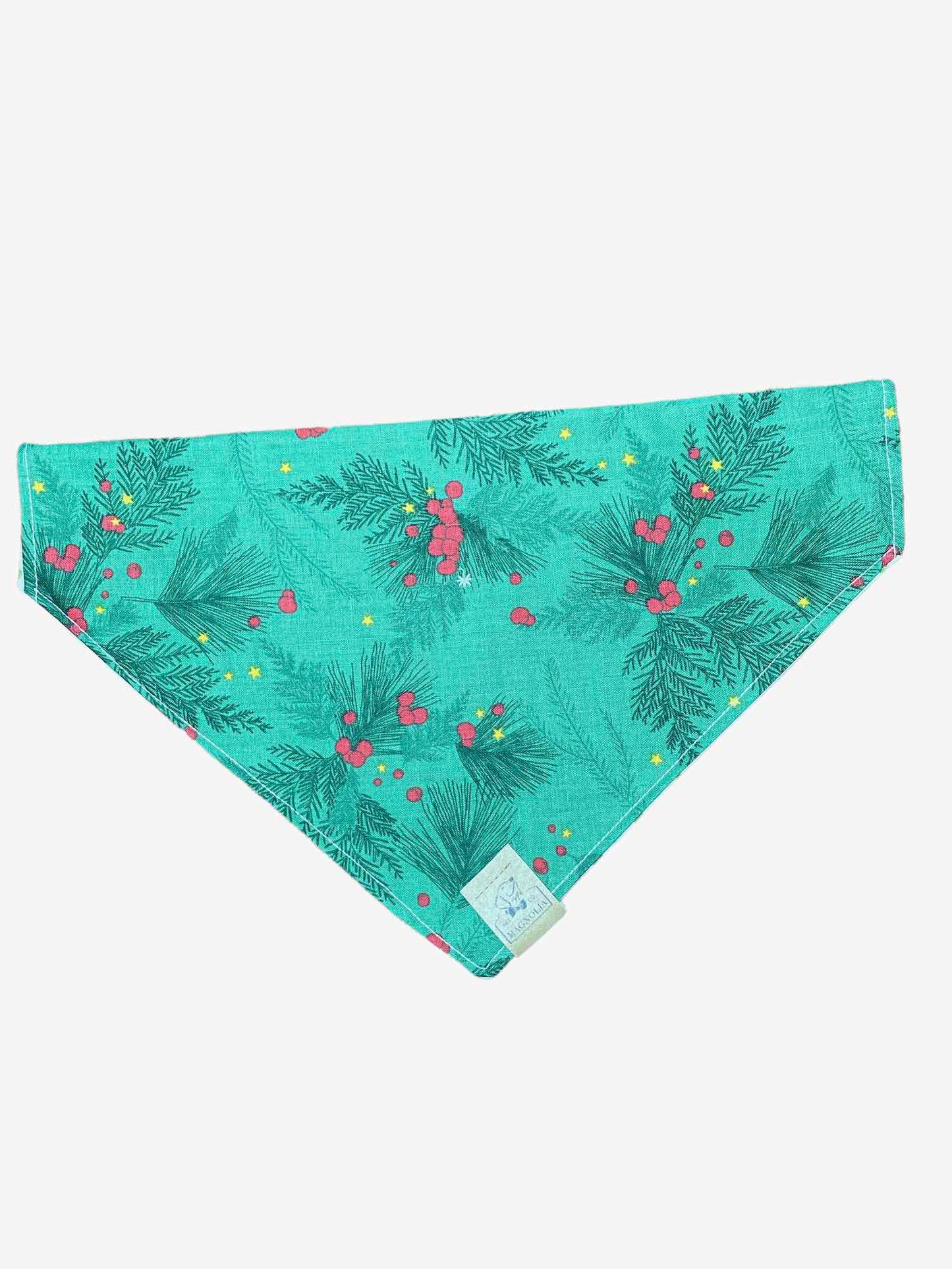 Winter Holly Dog Bandana