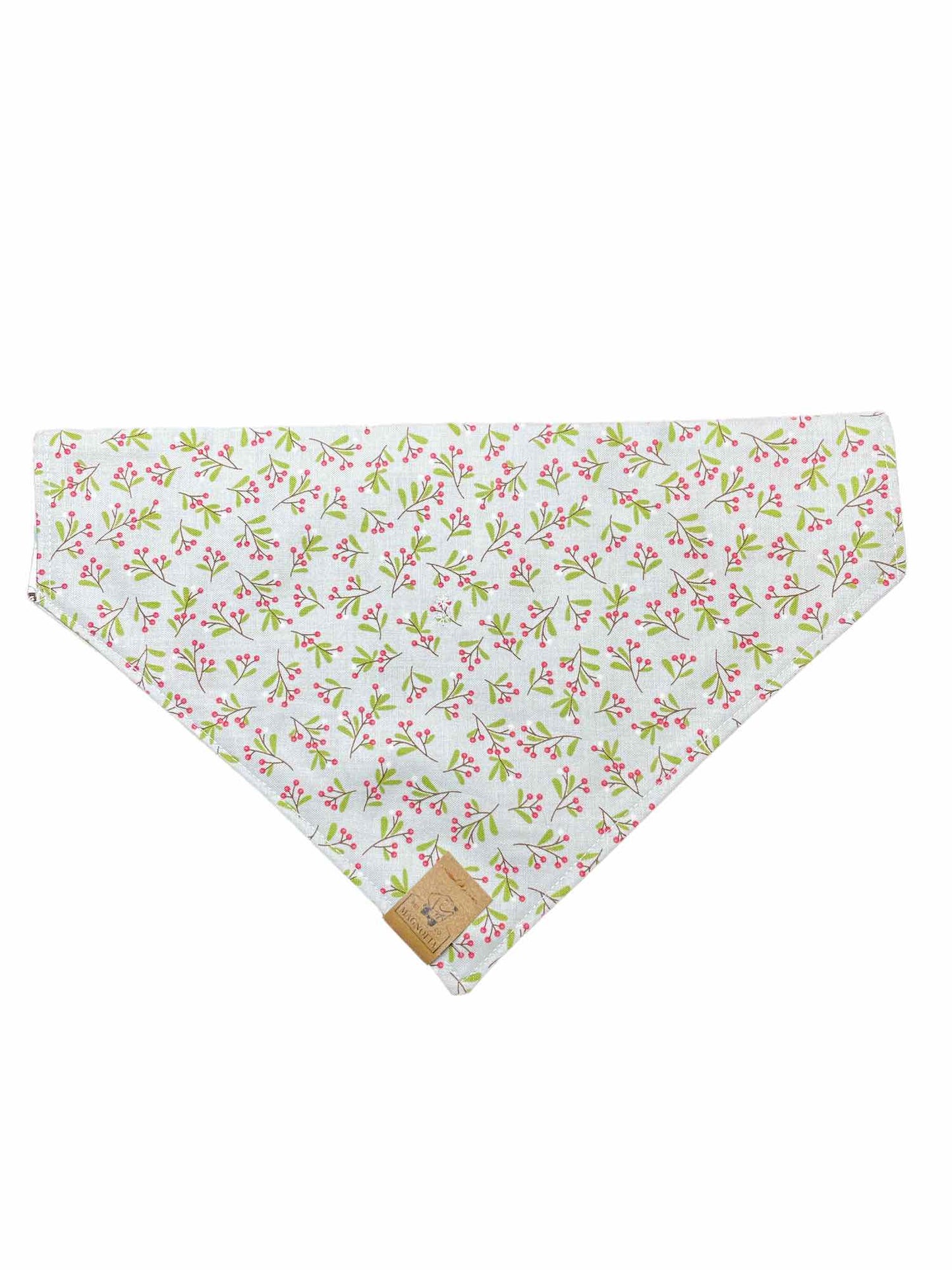 Winter Pink Holiday Dog Bandana