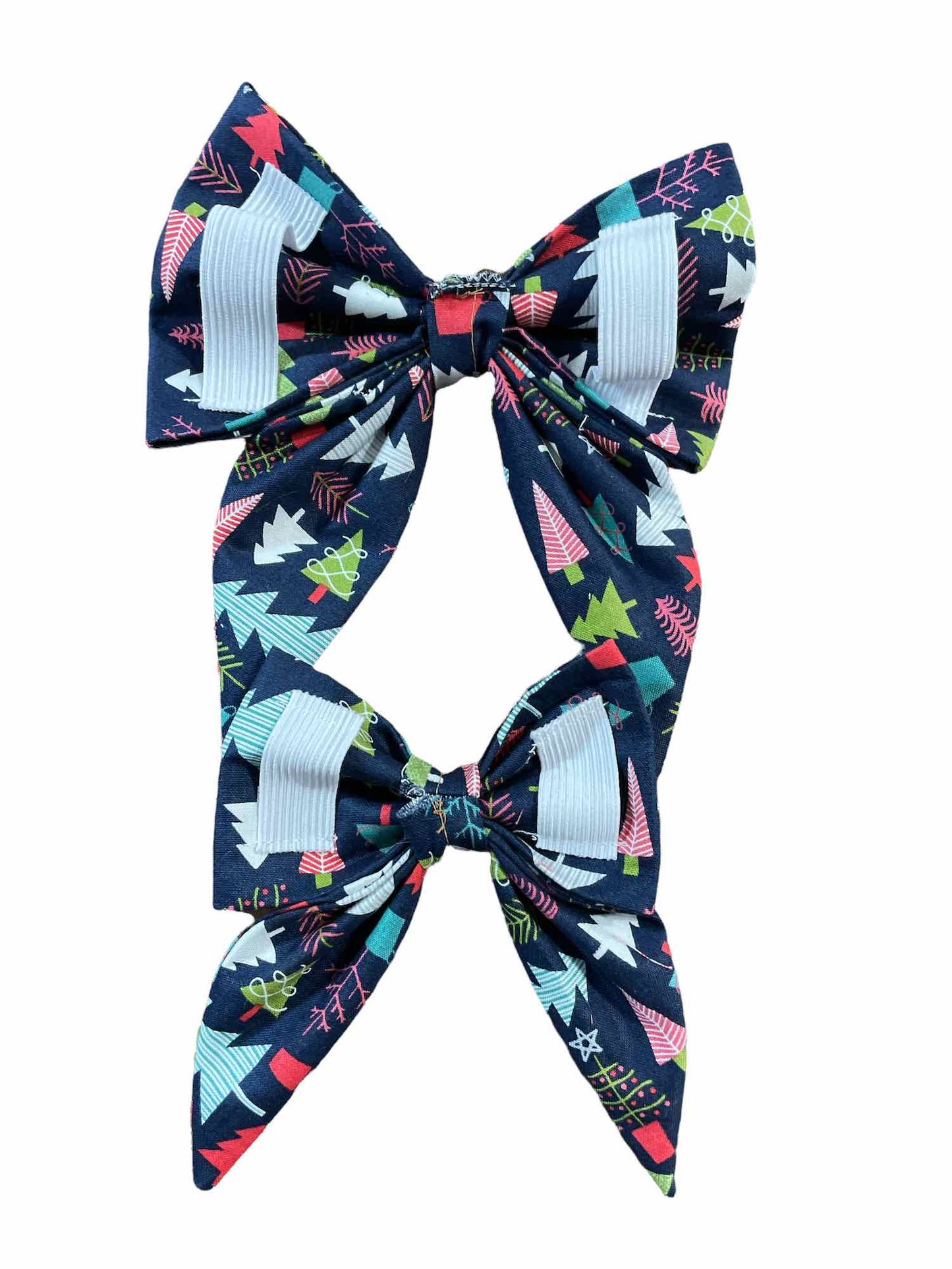 Whimsical Forest Dog Bow