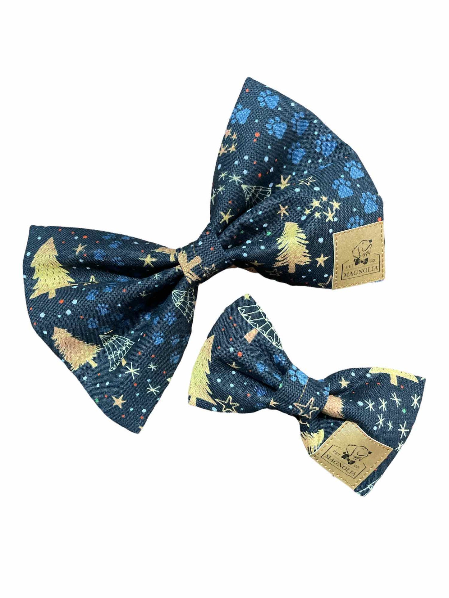 Enchanted Night Dog Bow Tie