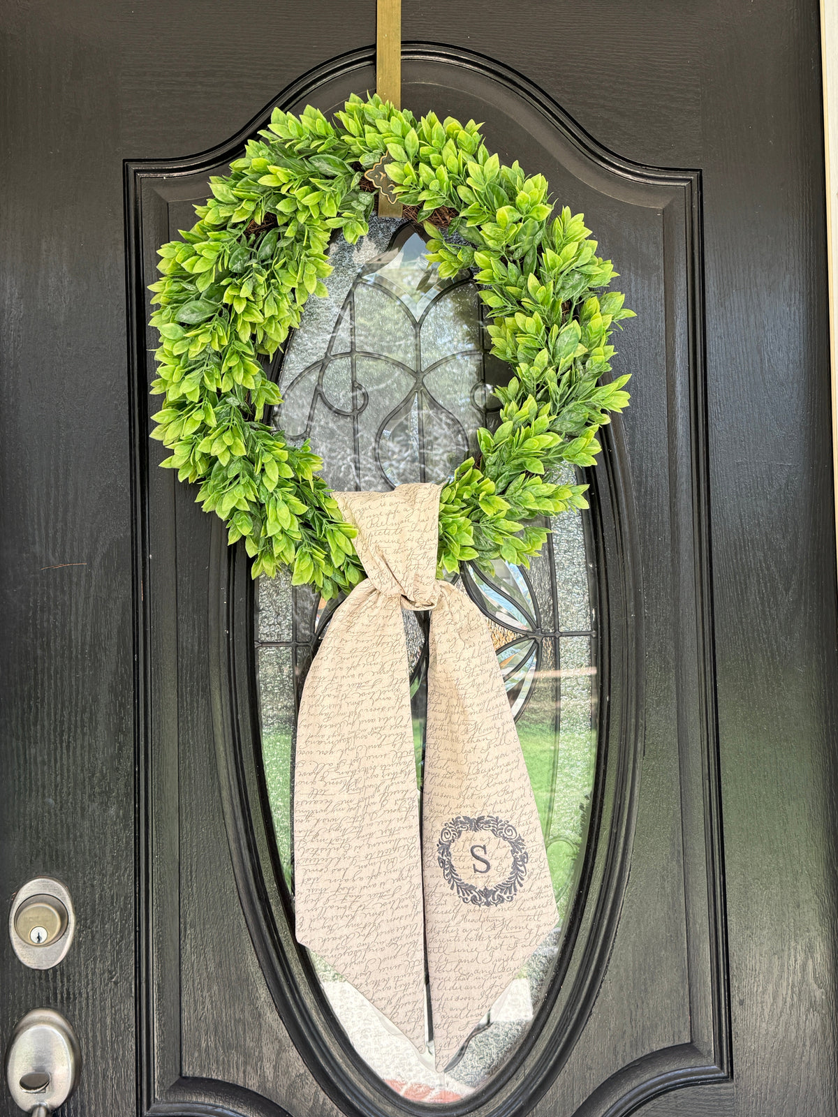 Door Wreath Sash