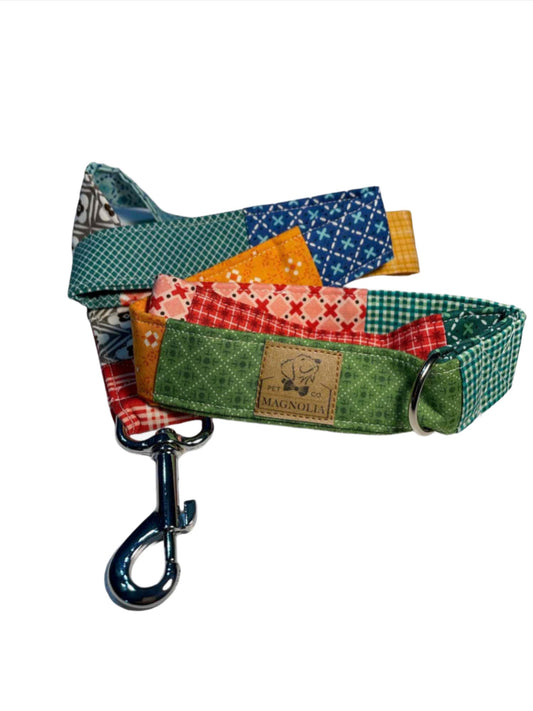 Bee Plaid Parade Pet Leash