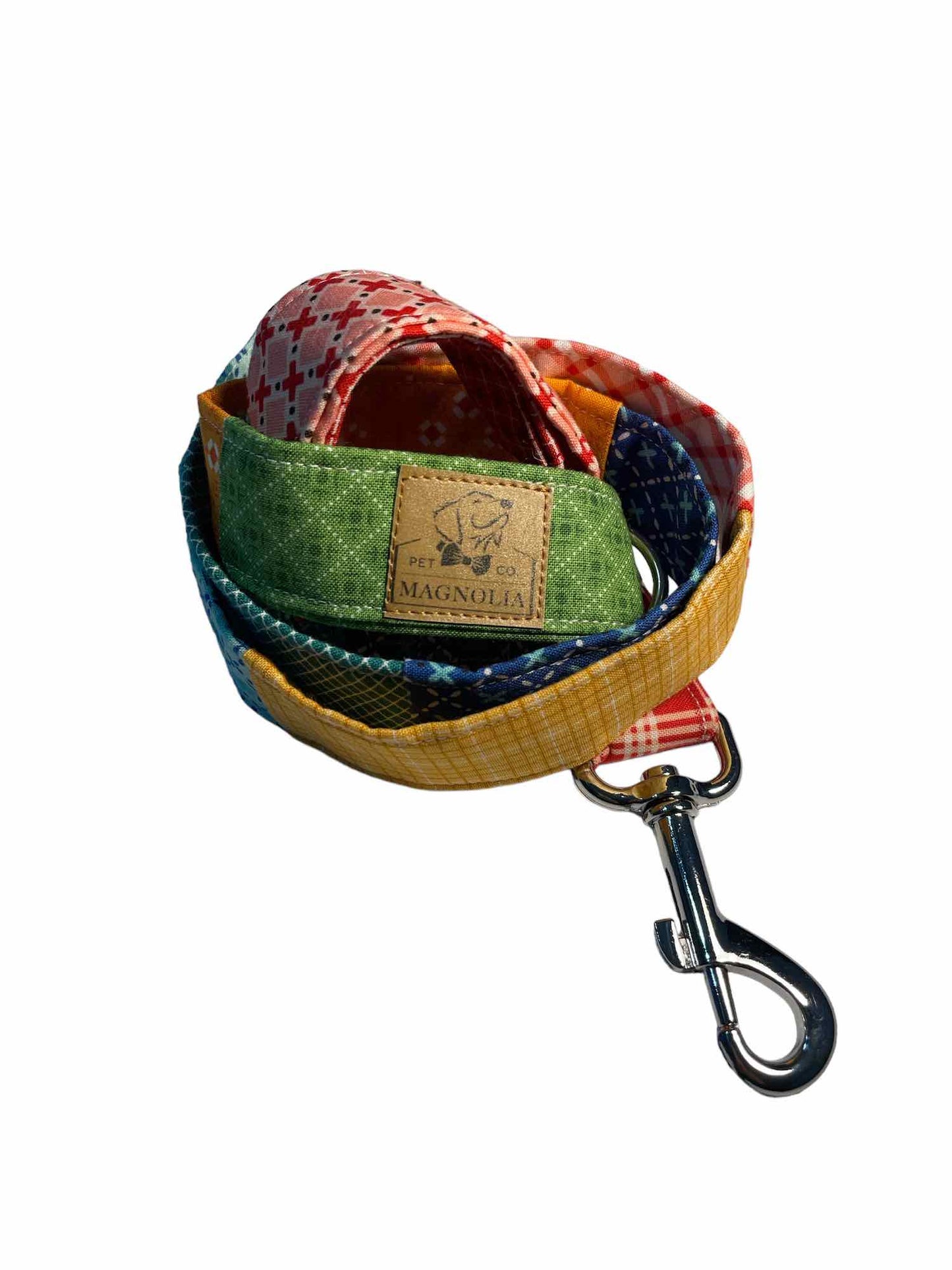 Bee Plaid Parade Pet Leash