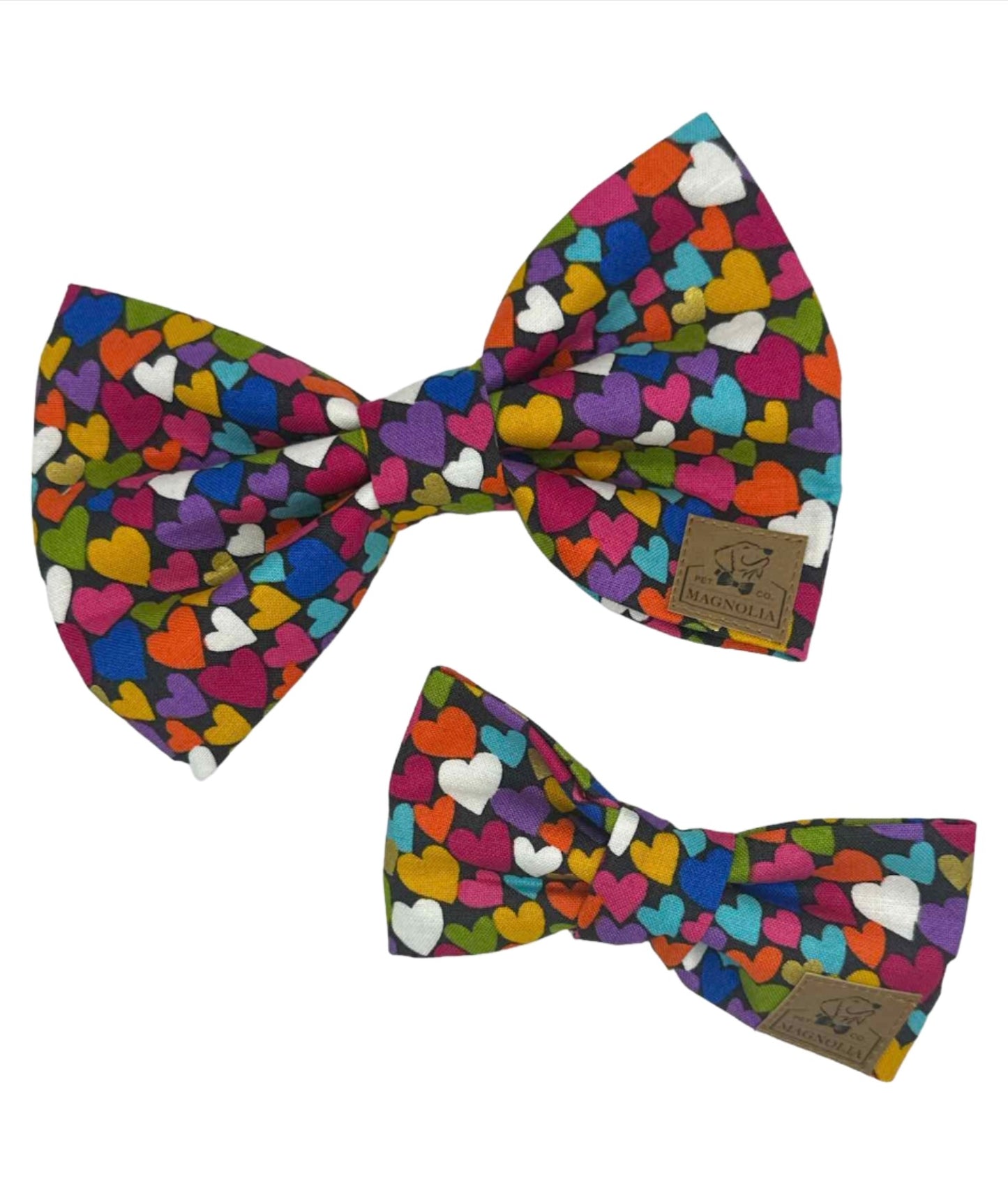 Color Me Lovely Dog Bow Tie