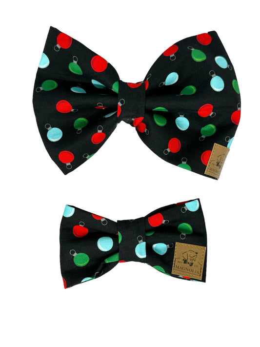 Holiday Ornament Dog Bow Tie