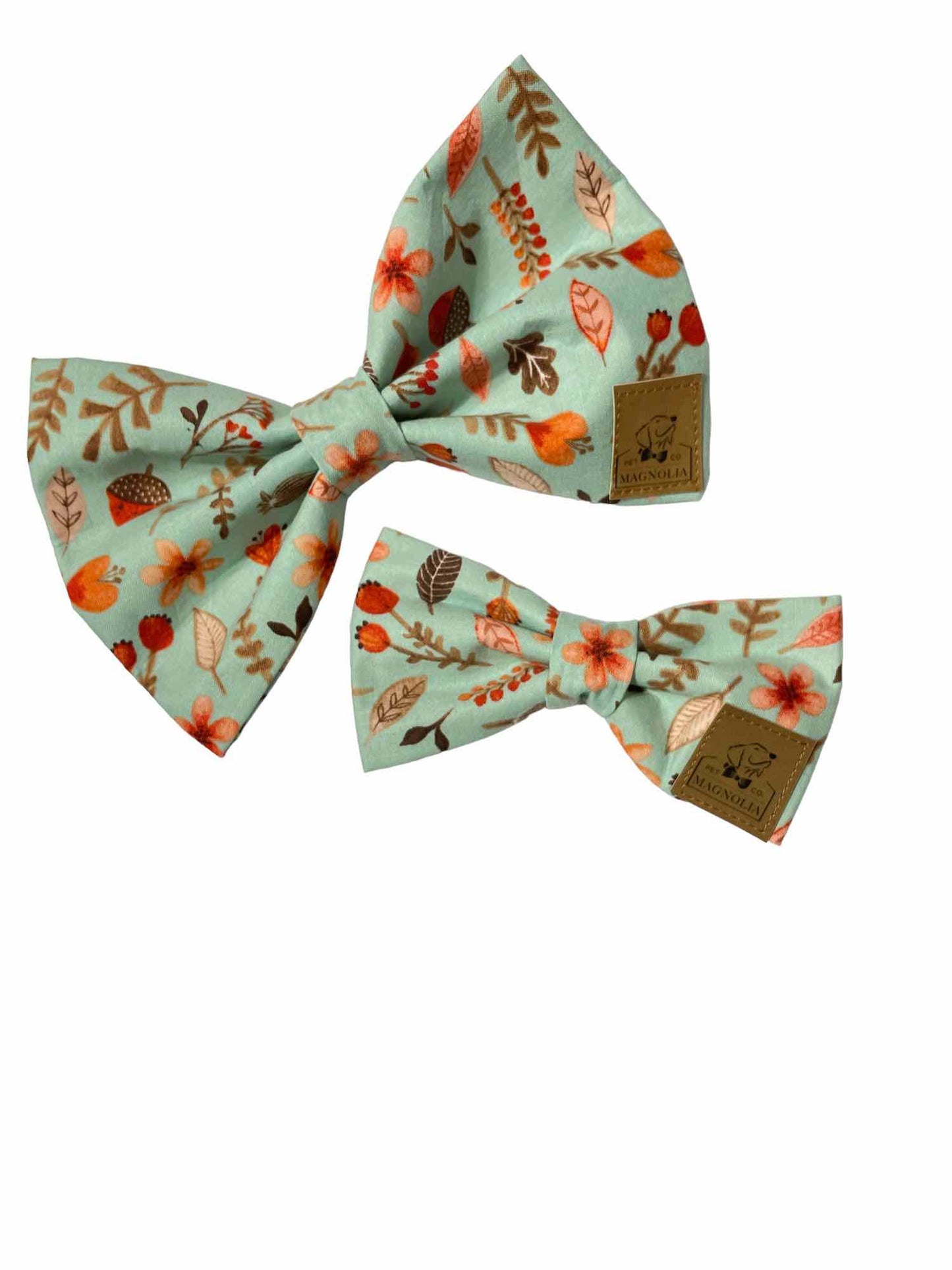Light Blue Acorn BowTie