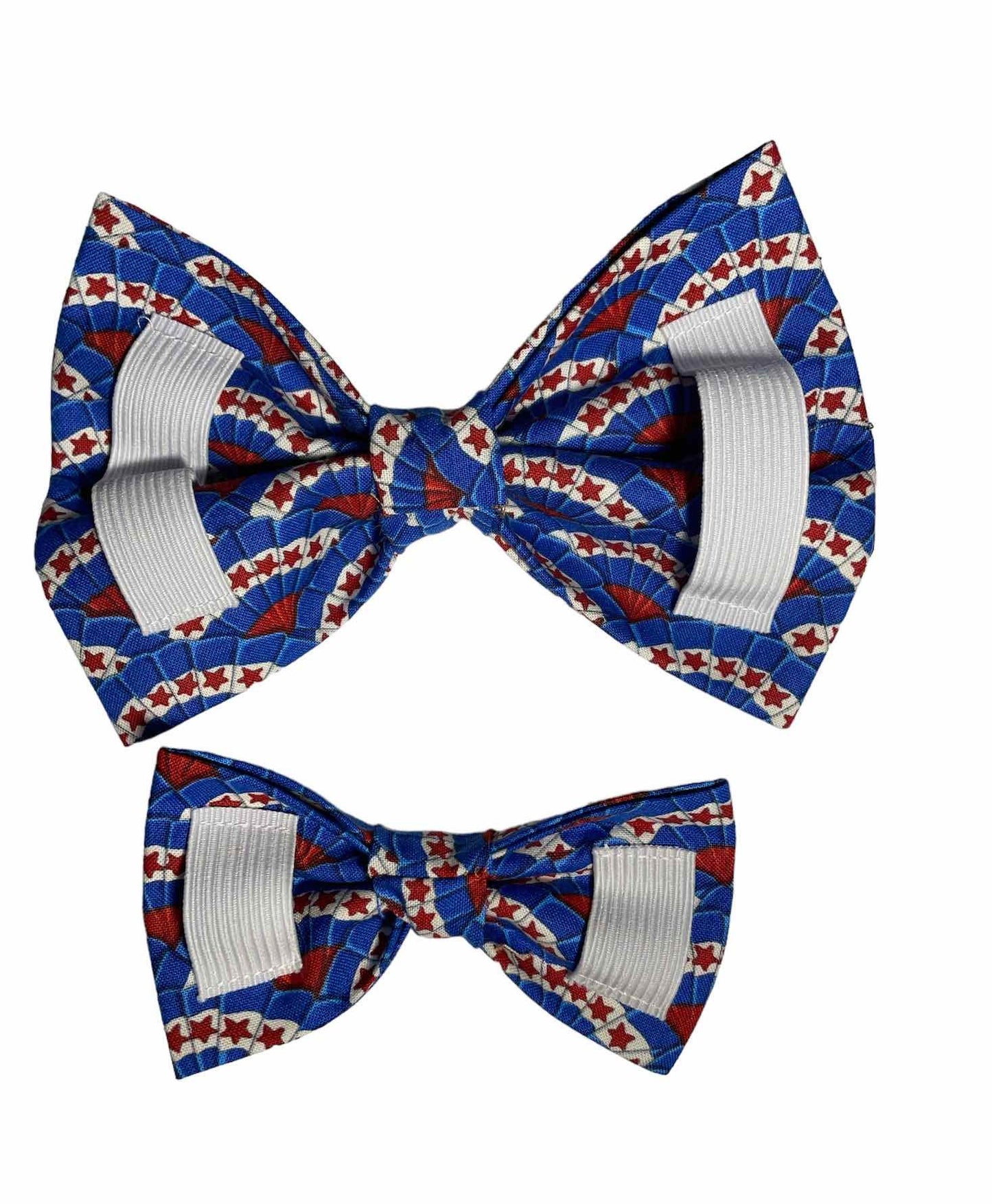 Patriotic Pup Dog Bow Tie