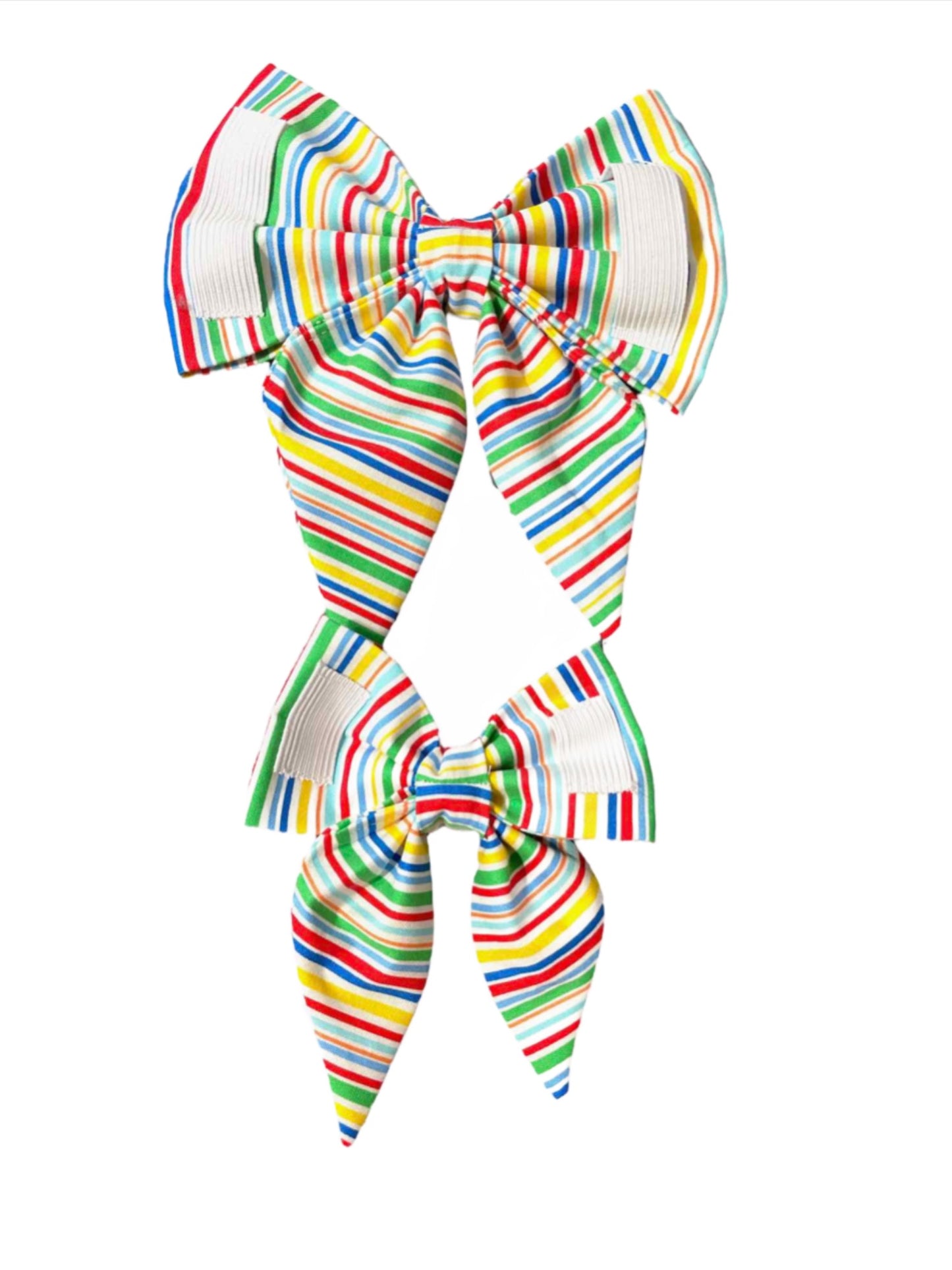 Bright Stripe Bow