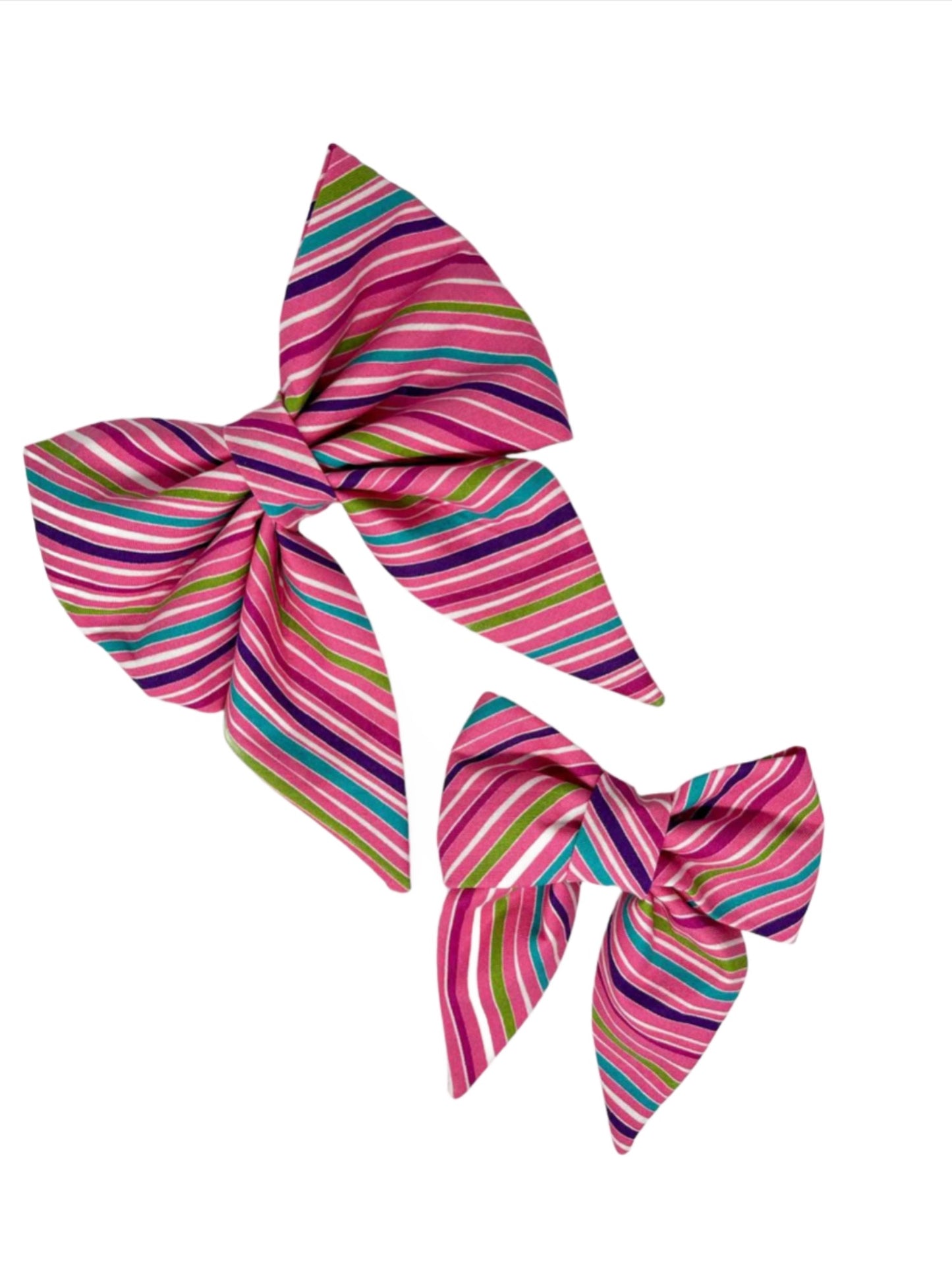 Candy Stripes Bow