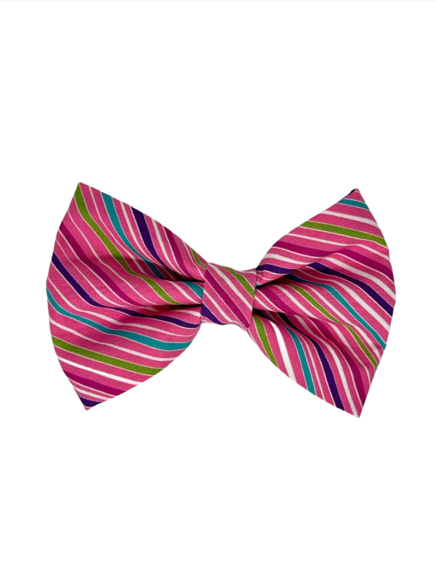 Candy Stripes Bow Tie