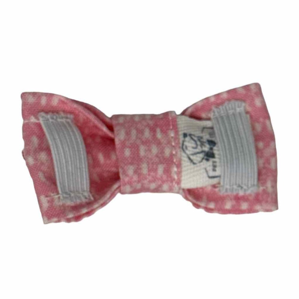 Pink Dash Mini Dog Bow Tie