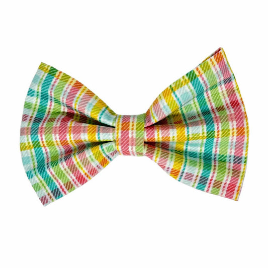 Springtime Bonnet Parade Dog Bow Tie