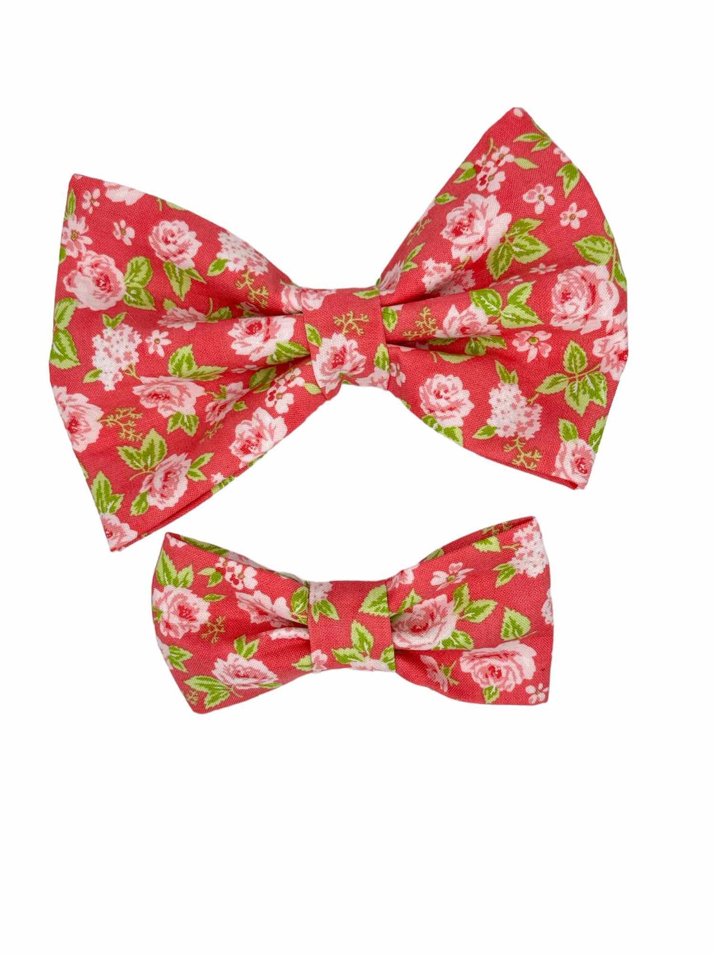 Vintage Rose in Pink Bow Tie