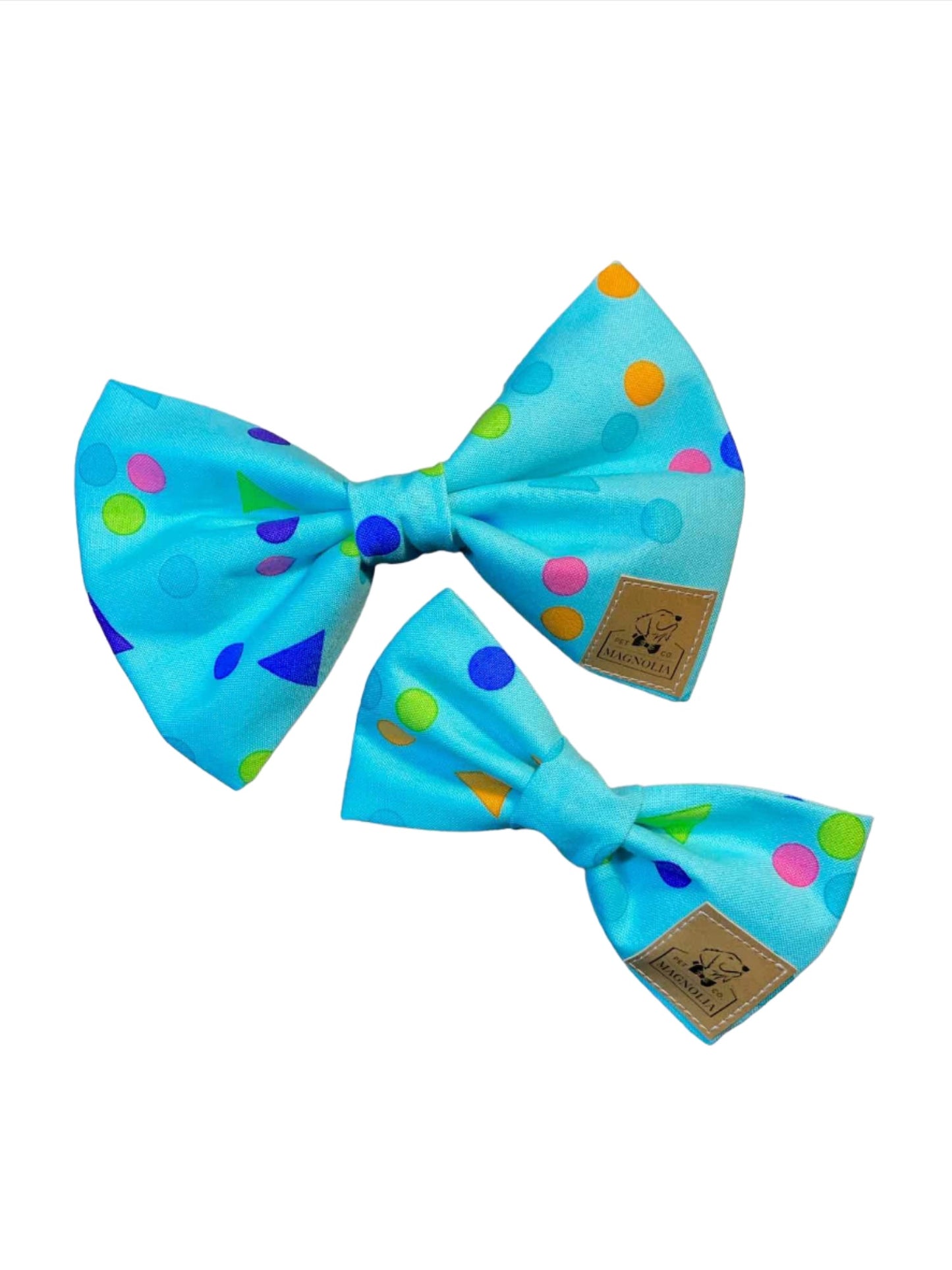 Birthday Confetti Dog Bow Tie