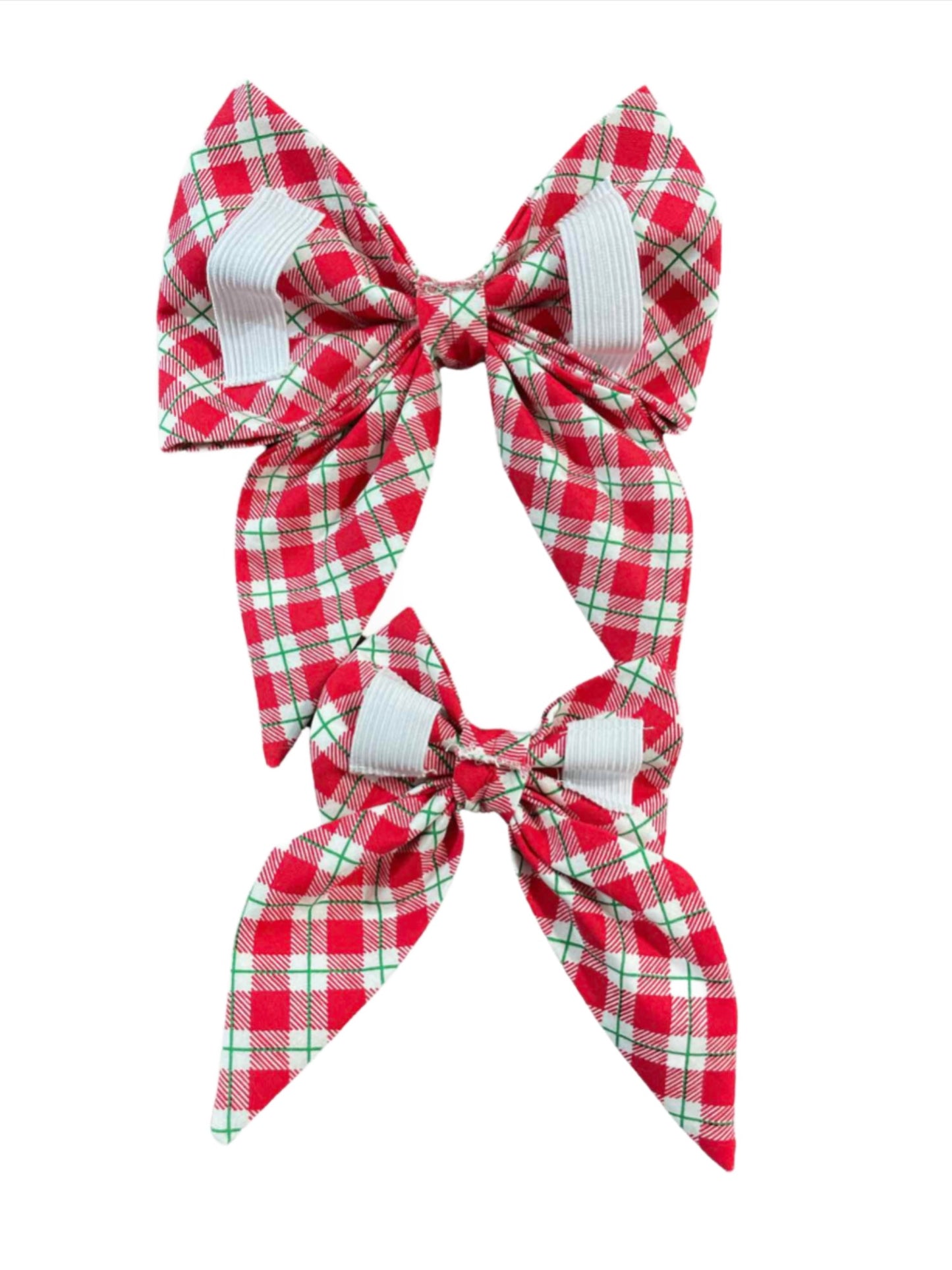 Christmas Plaid Bow