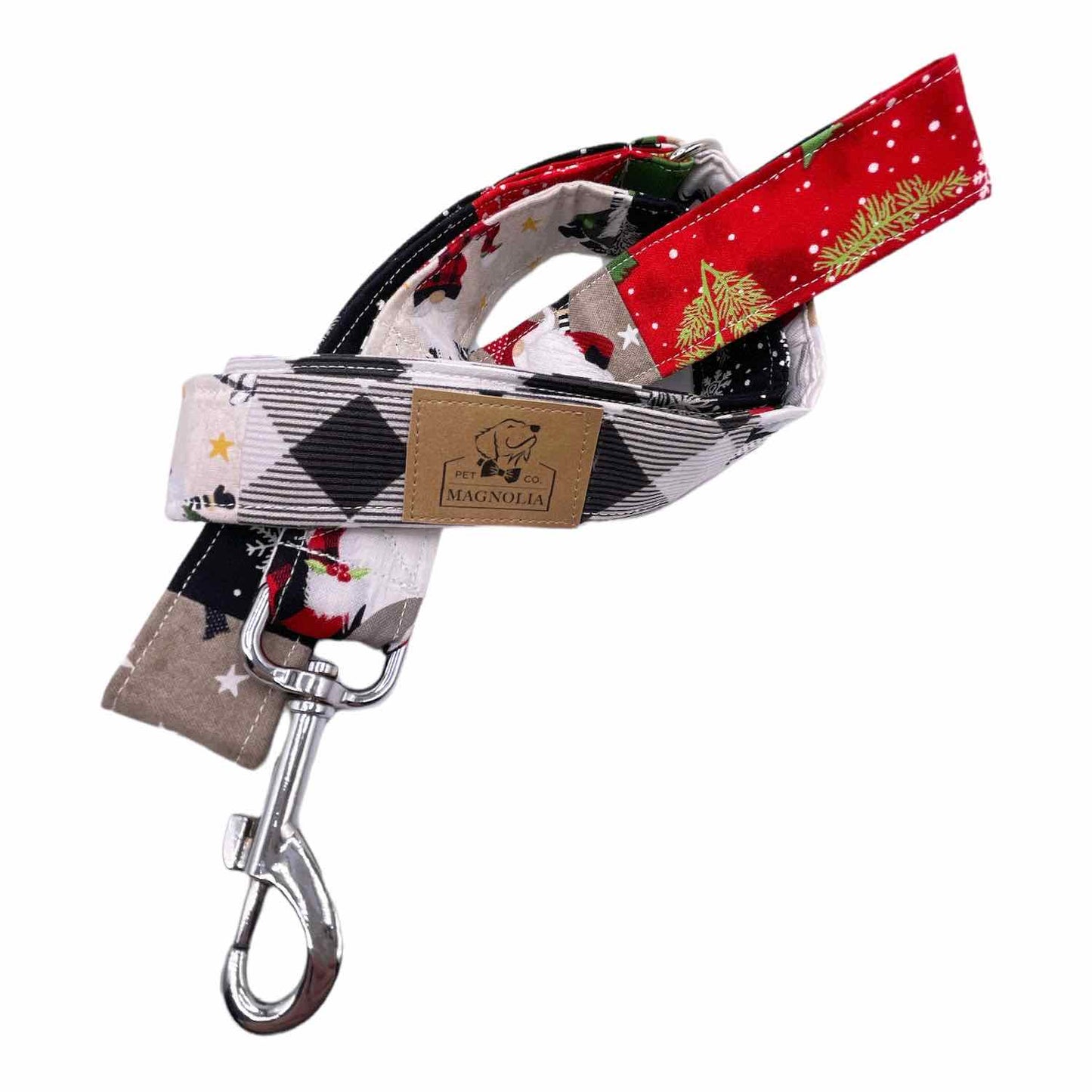 Winter Gnome Parade Pet Leash