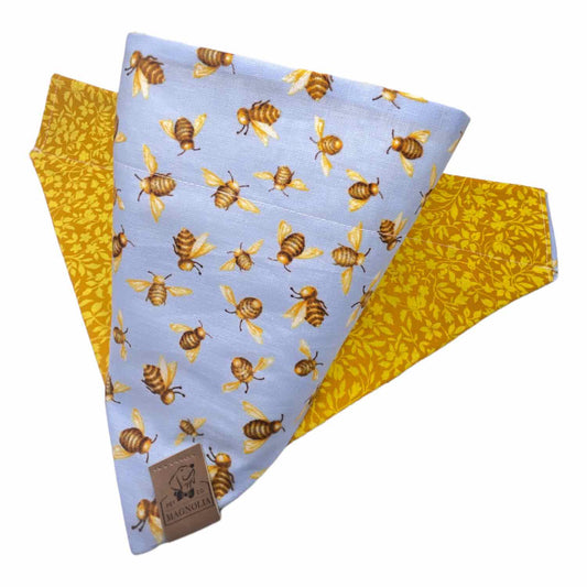 Golden Honeybee Dog Bandana