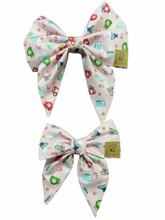 Hot Coco Pink Bow