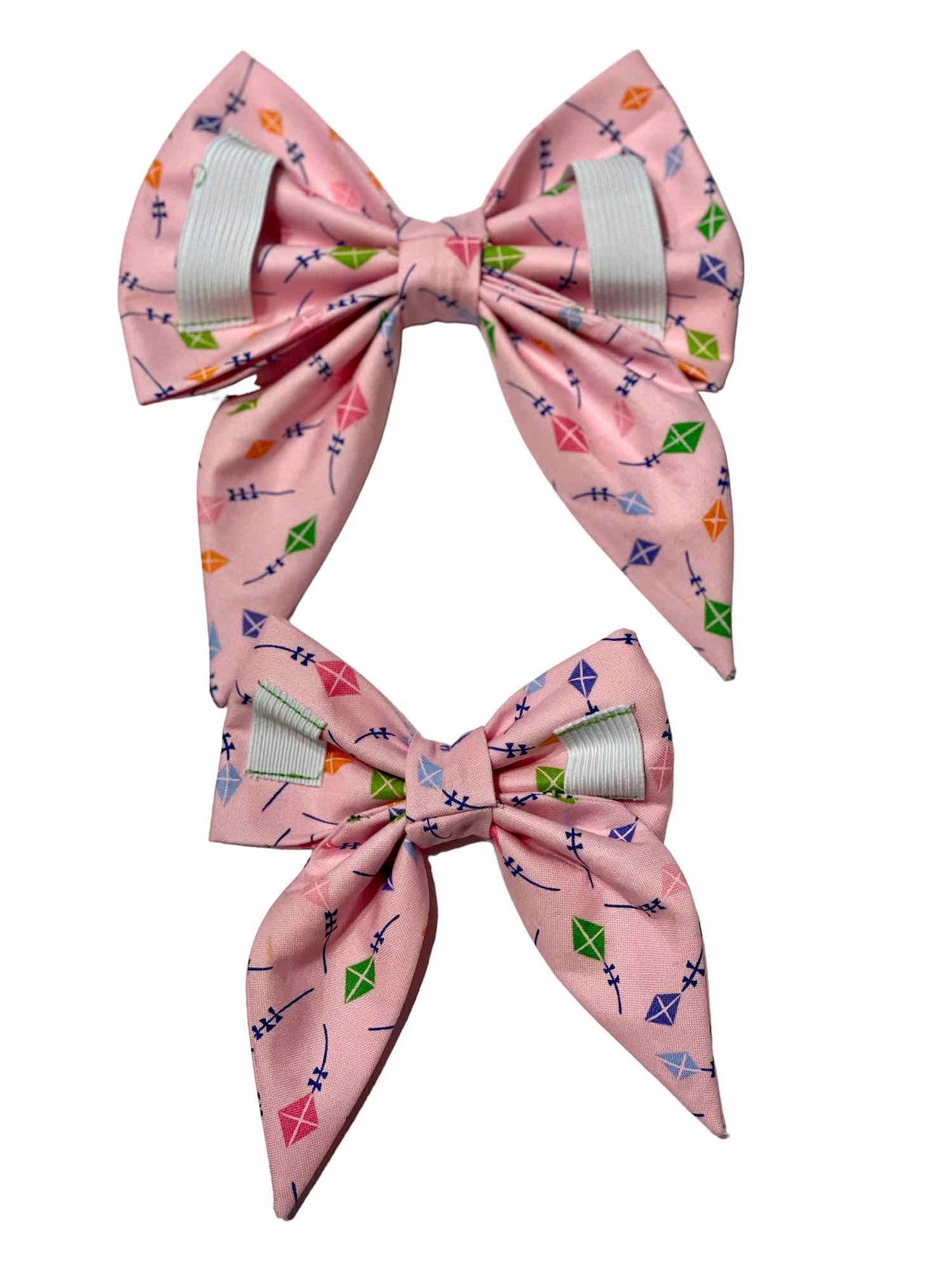 Flying Kites Pink Dog Bow