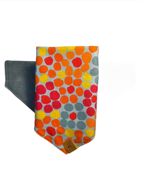 Multi-Stone Flower Dog Bandana