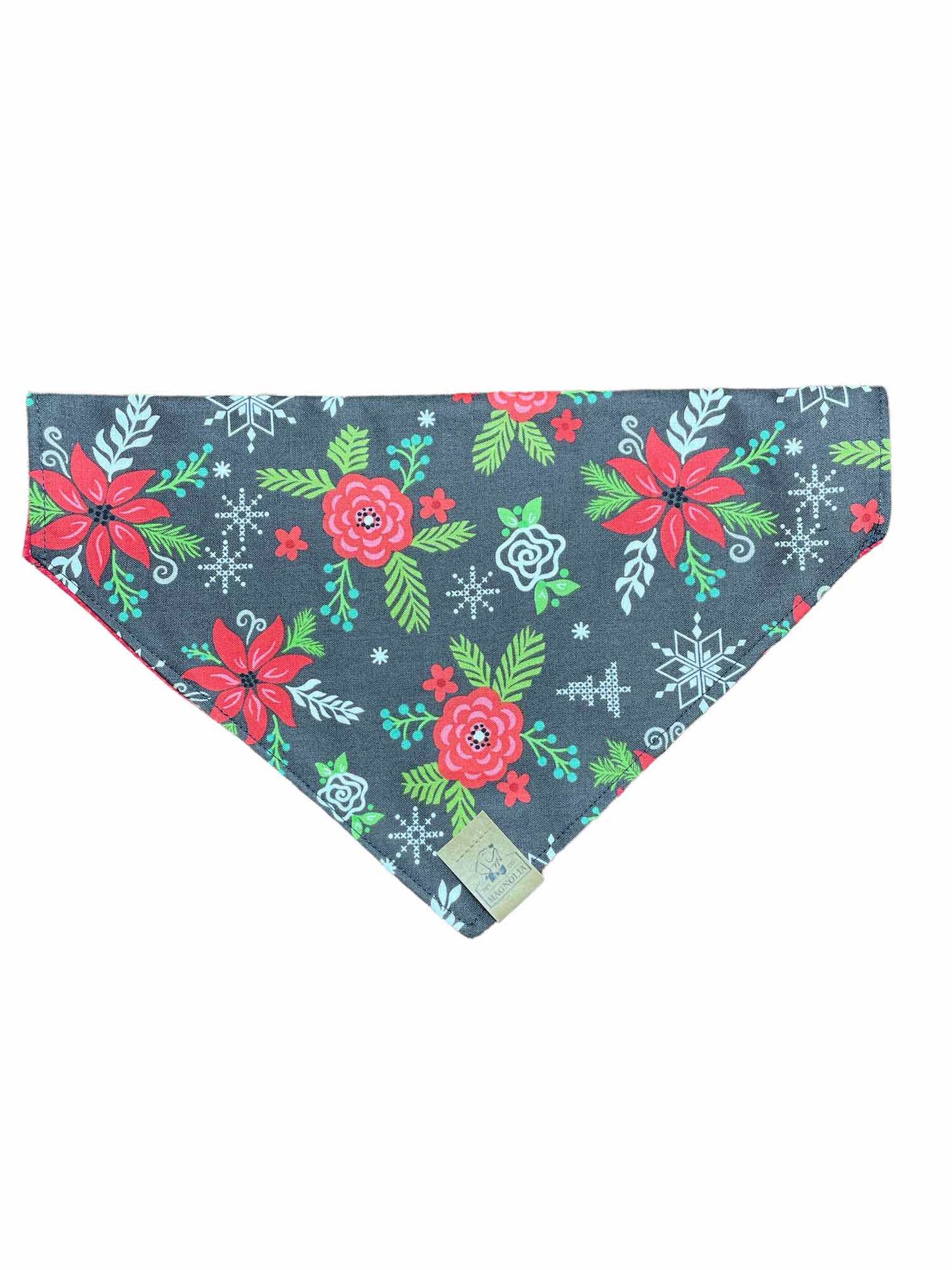 Poinsettia Pet Bandana