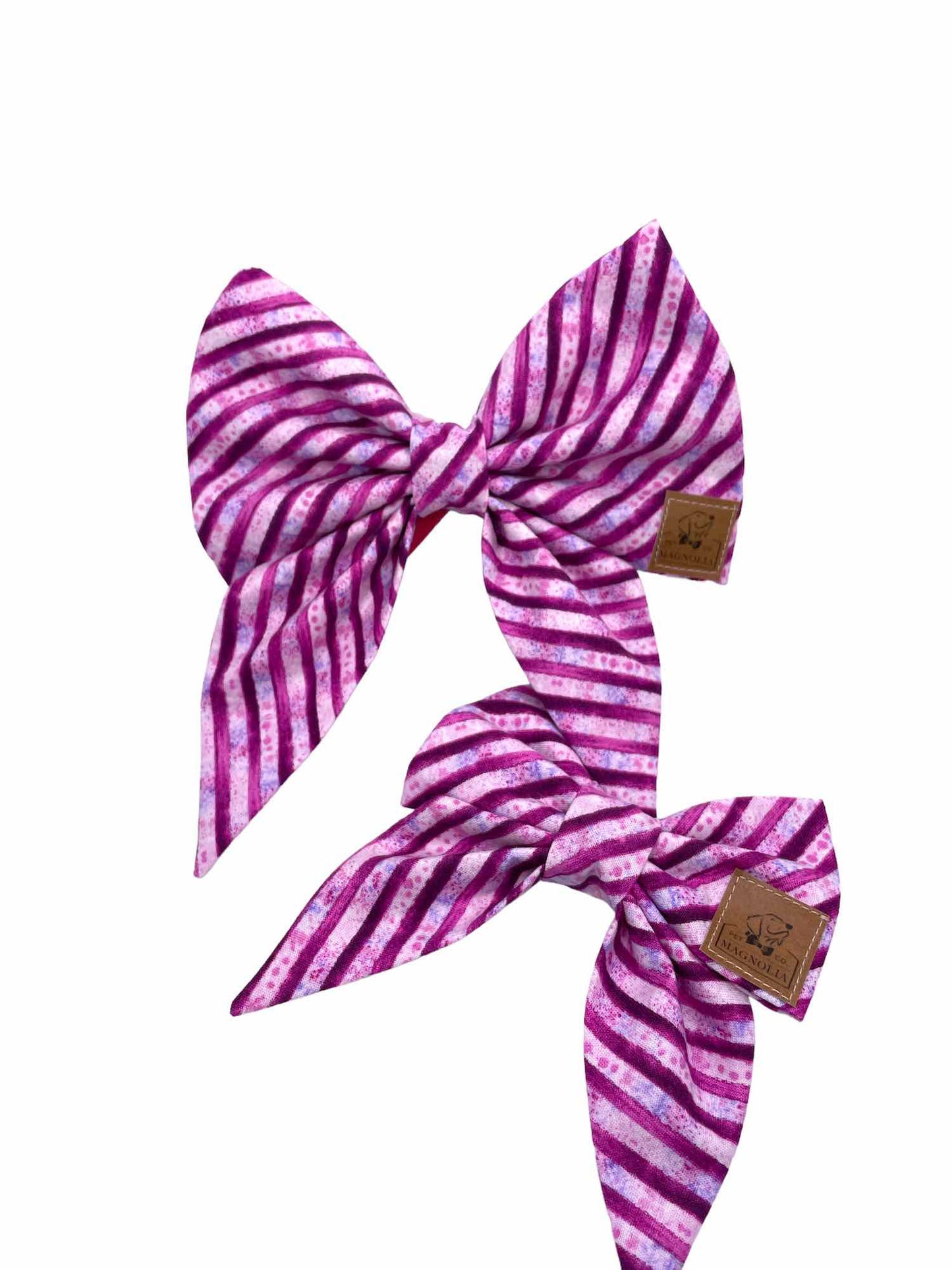 Purple and Lilac Royalty Dog Bow