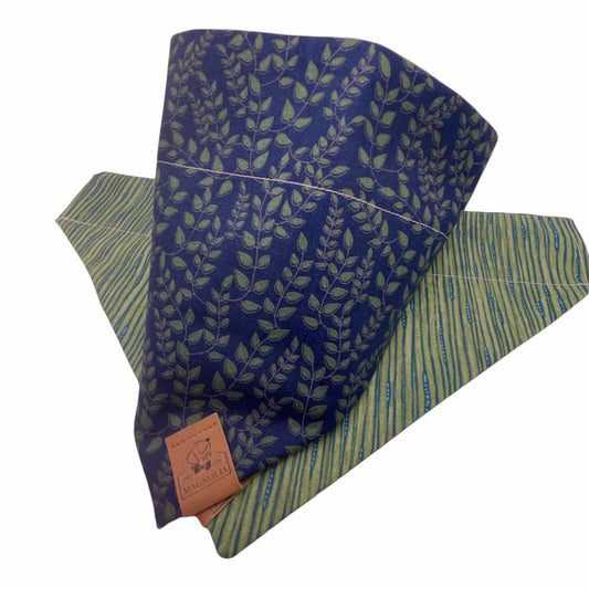 Green Vine Dog Bandana