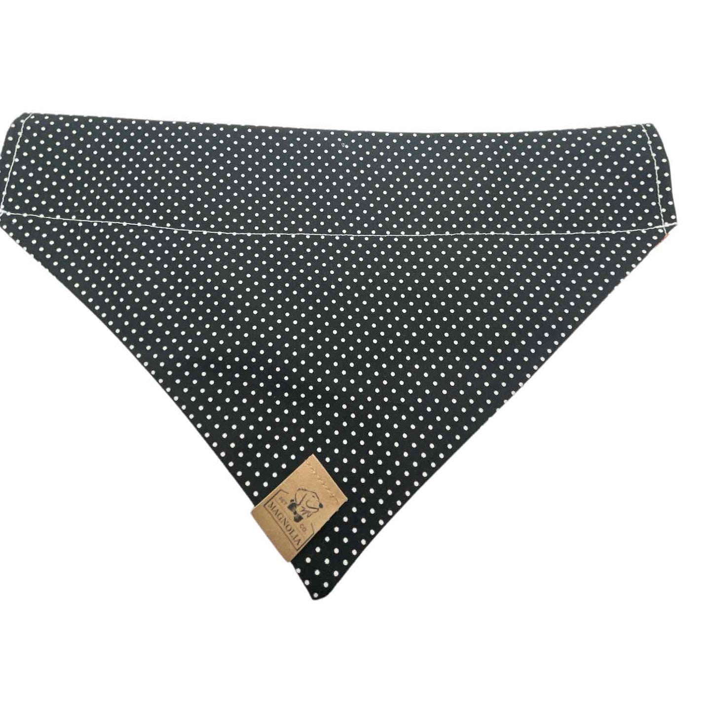 Trick or Treat /Black Polkadot Dog Bandana